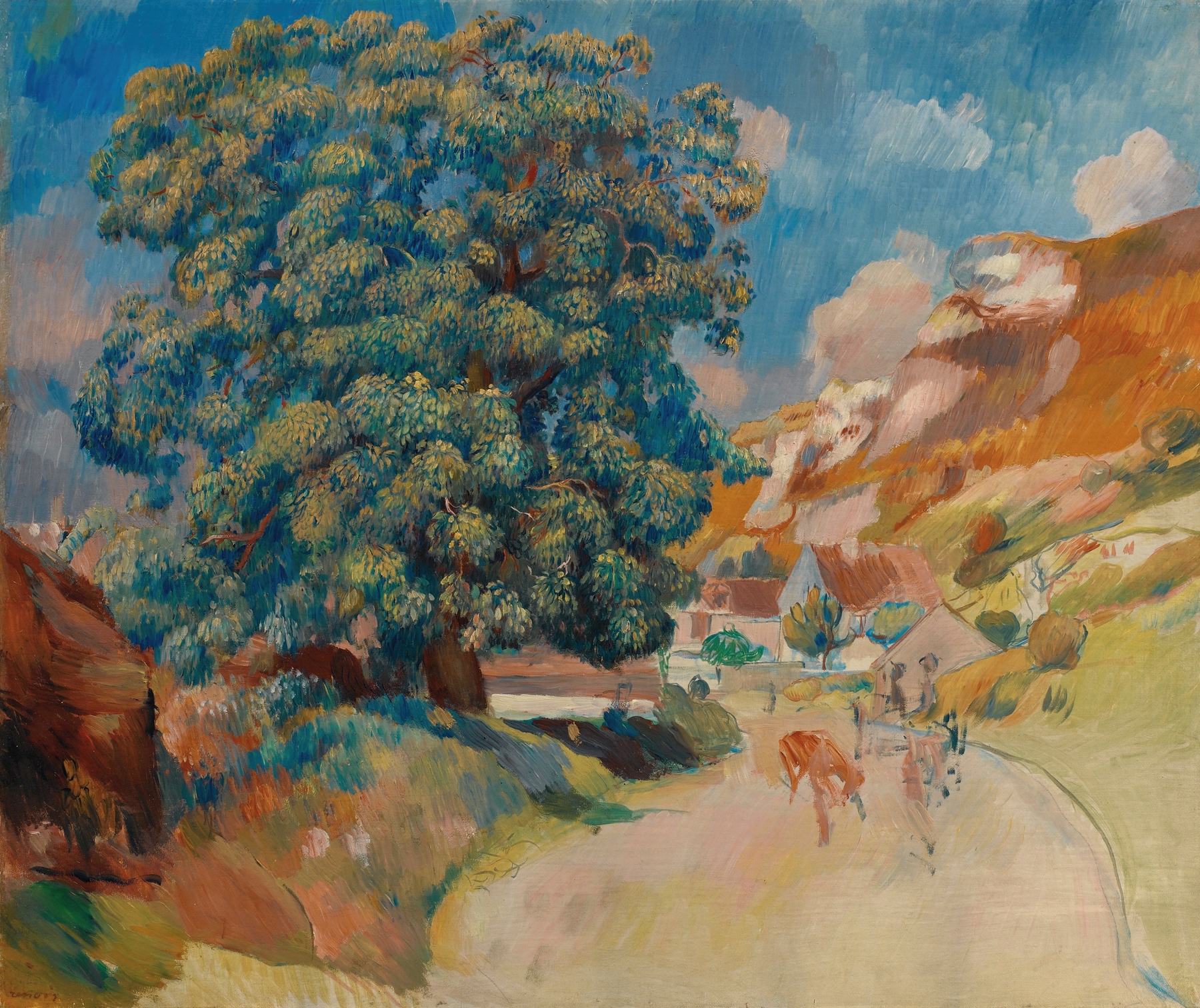 Le Grand Arbre Au Bord De La Route (1886)