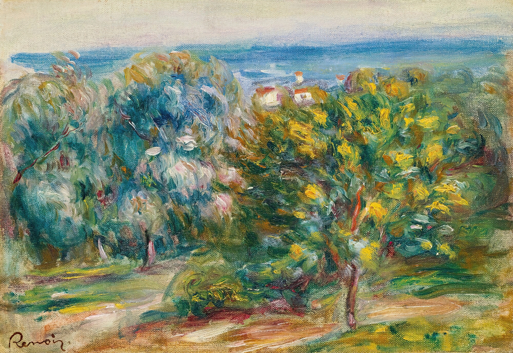 Ésquisse De Paysage Du Midi (1910)