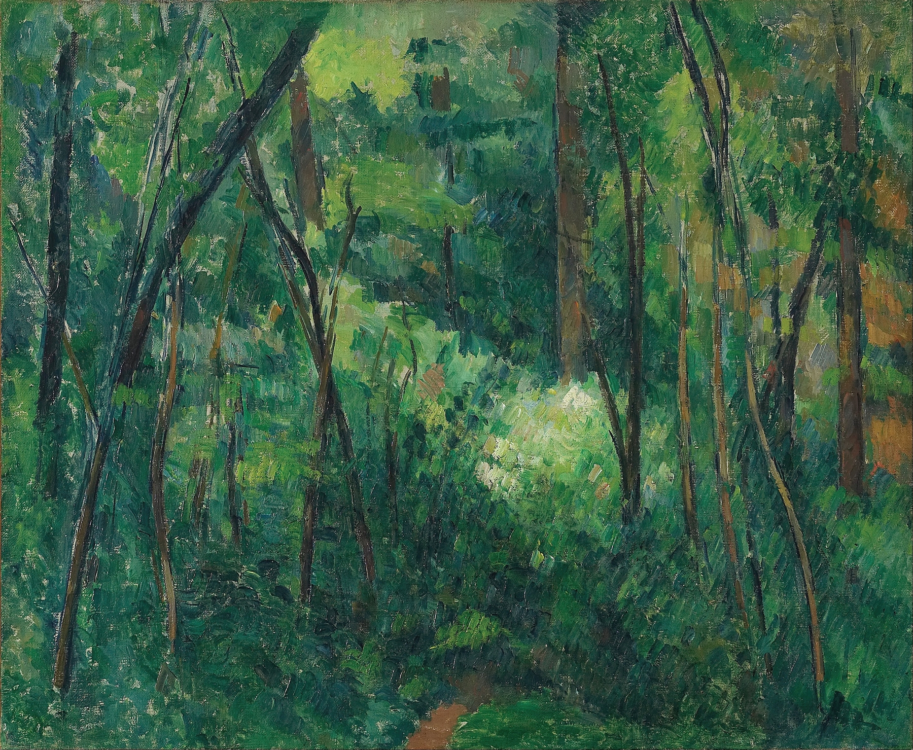 Interior of a forest (1880 – 1890)