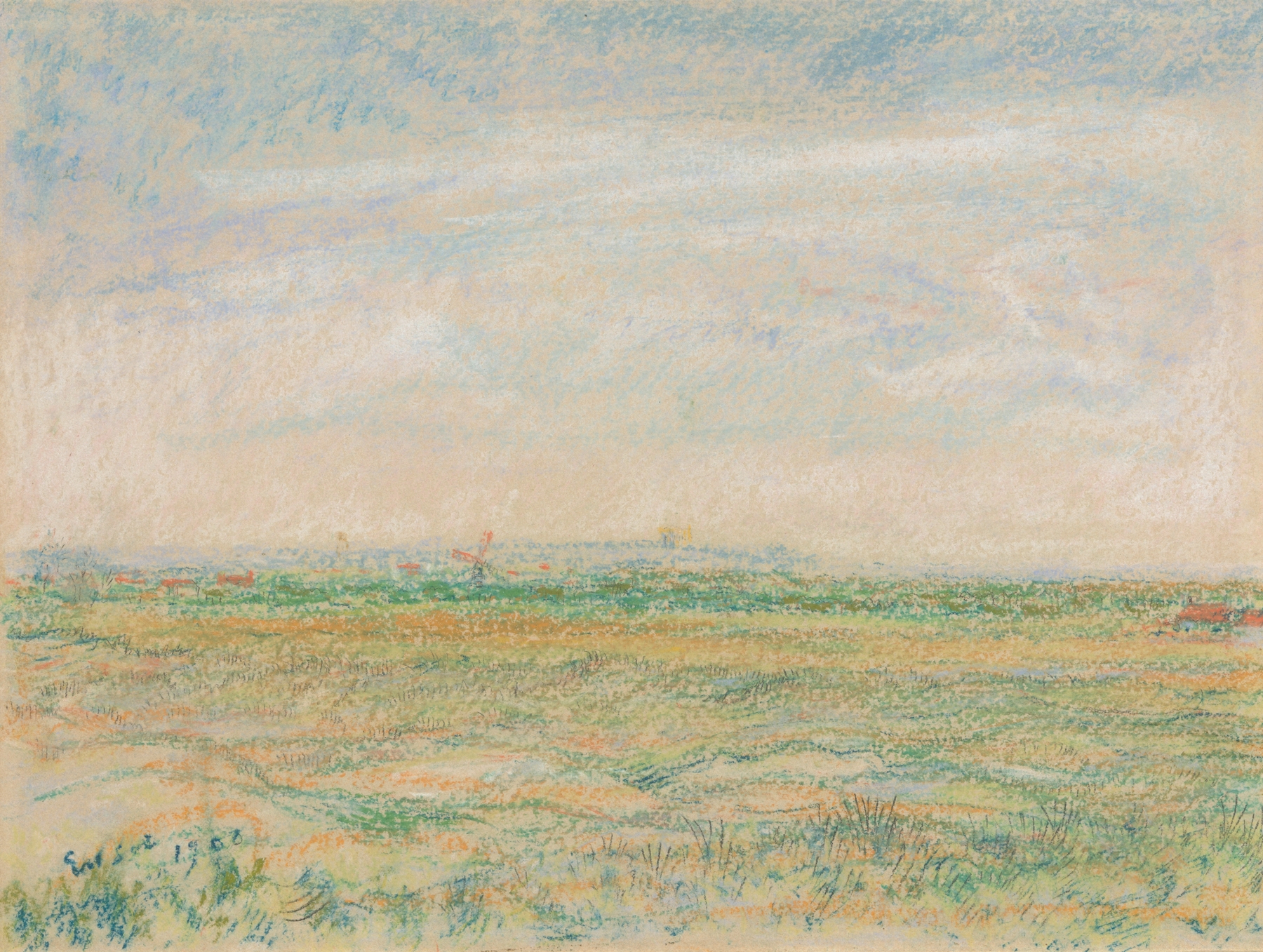 Gezicht op Mariakerke (1900)