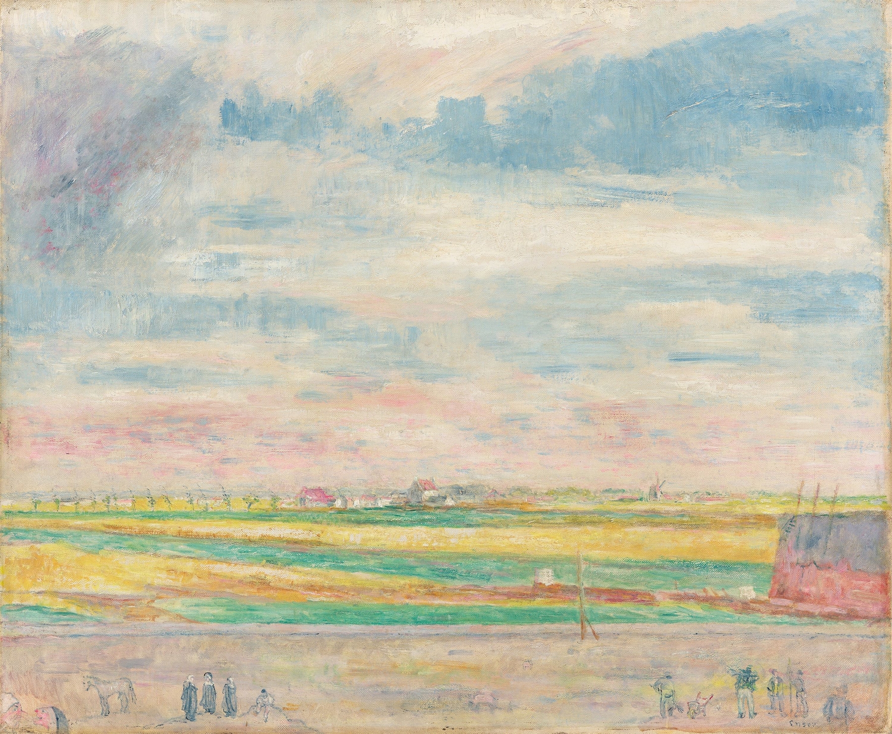 The ,Haute Barrière‘ outside Ostend (Circa 1925)