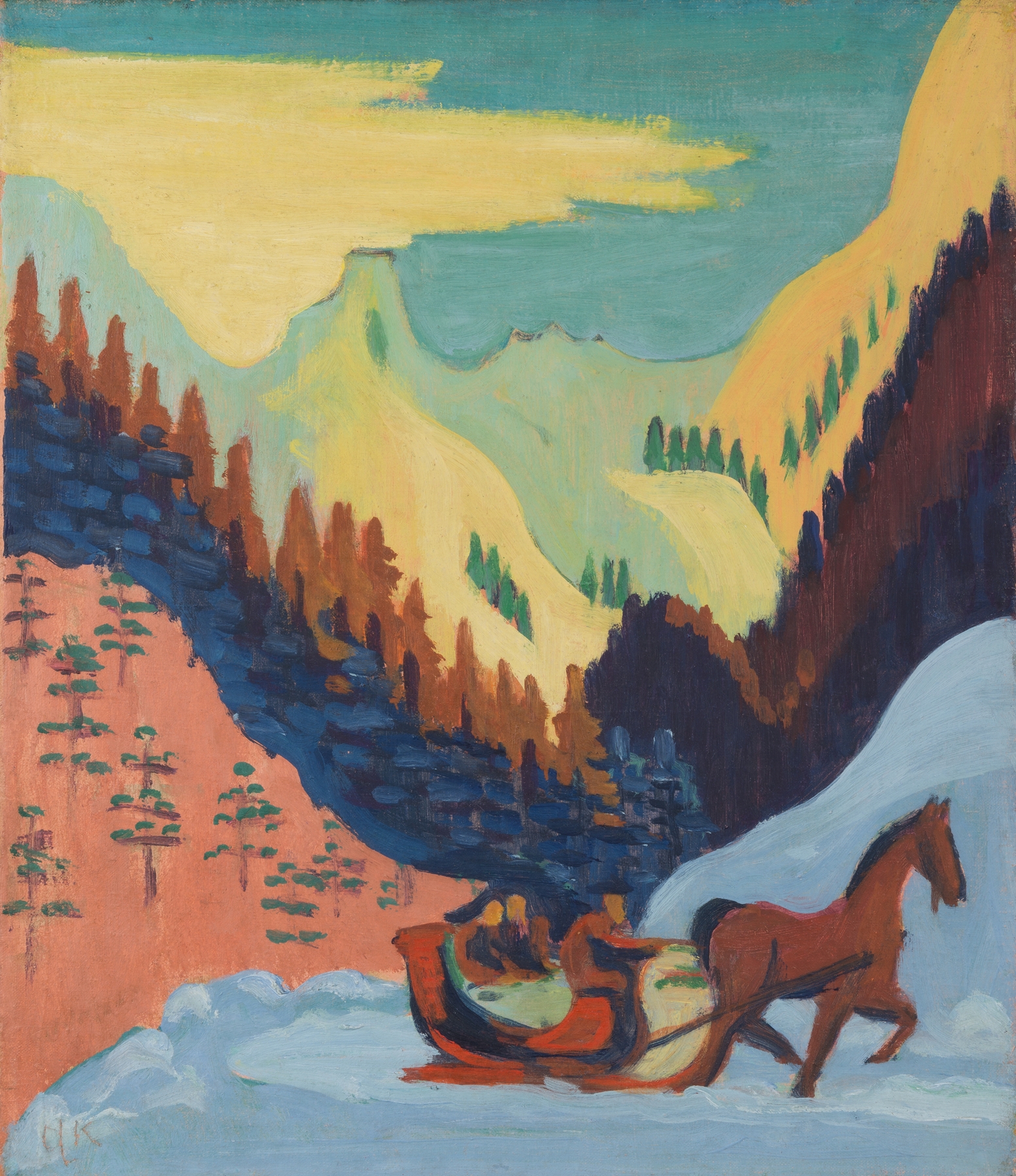 Sleigh Ride in the Snow (1927-1929)