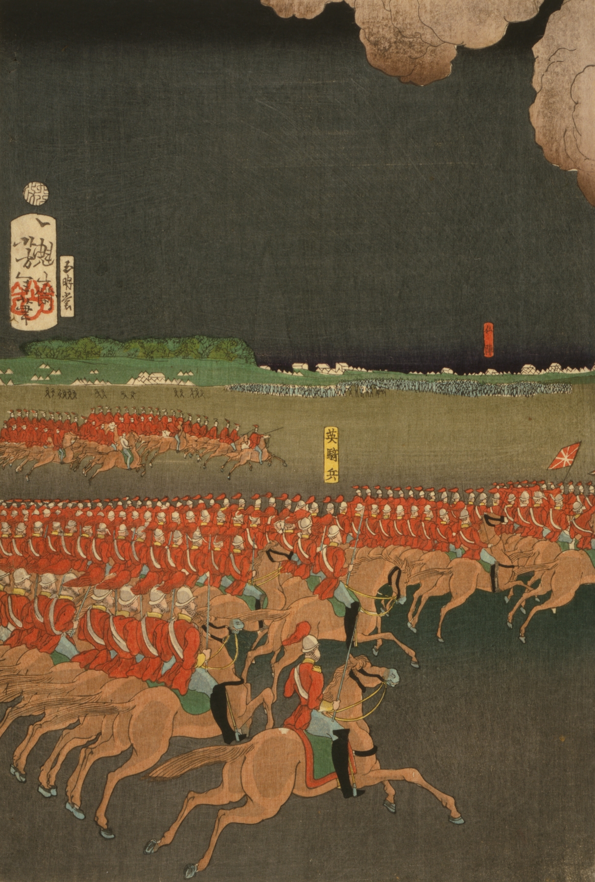 Furansu Igirisu sanpei daichōsen no zu