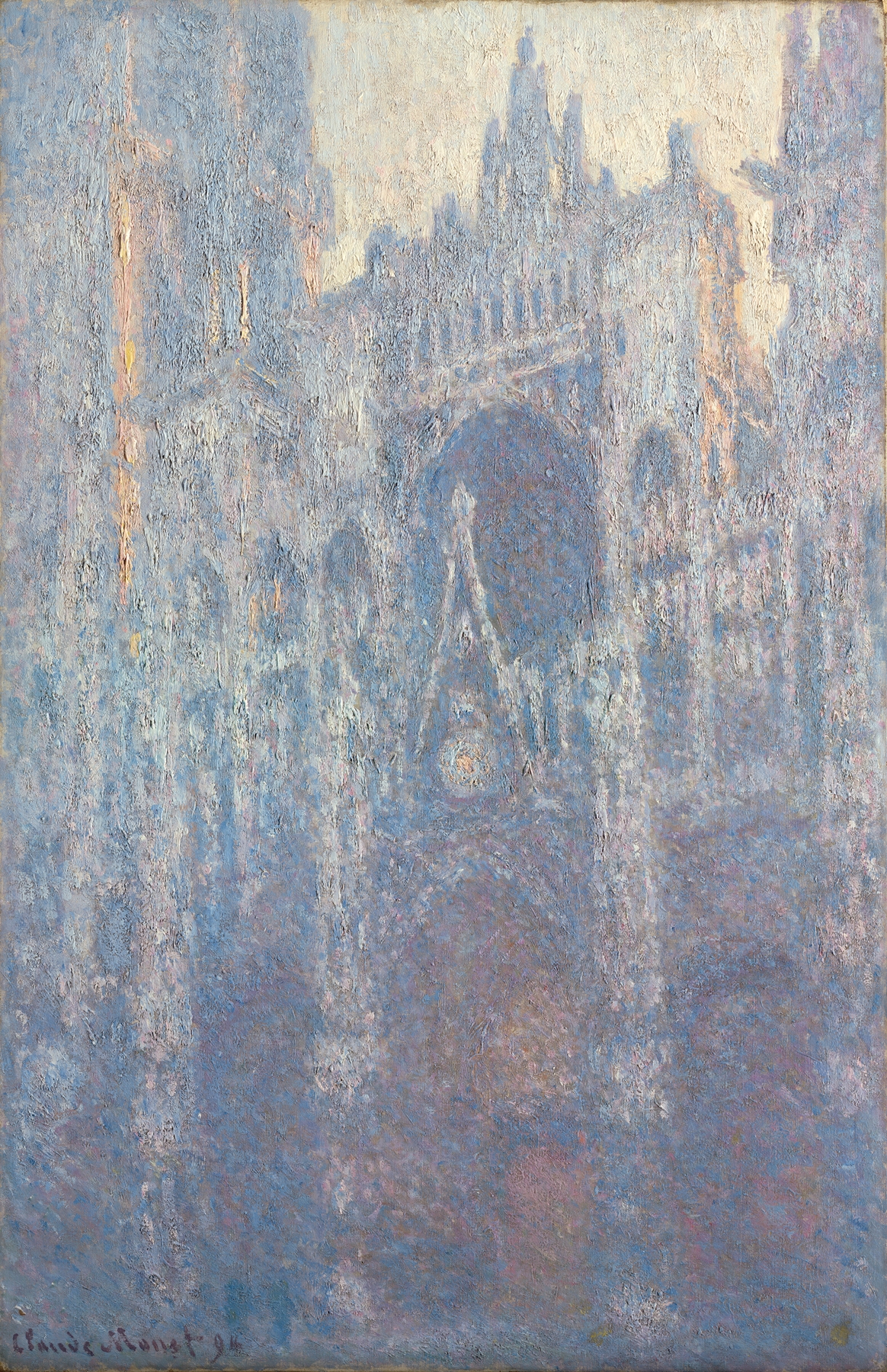 The Portal of Rouen Cathedral in Morning Light (1894)