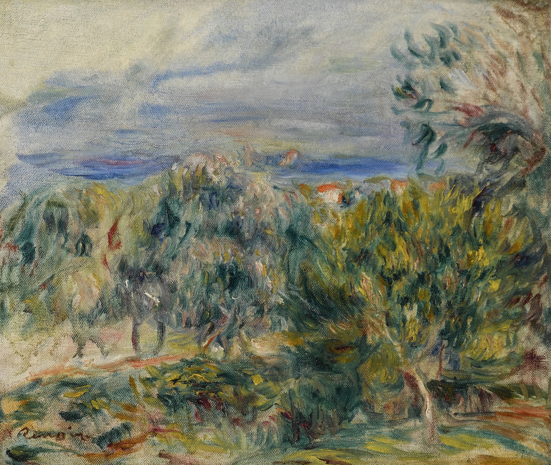 Paysage à Cagnes (circa 1910)