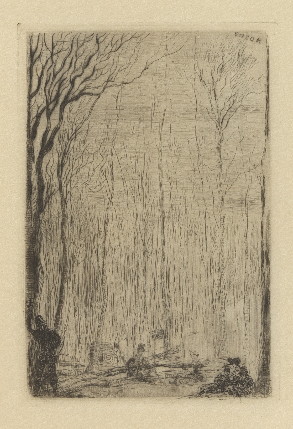 Bosgezicht te Groenendaal (1888)