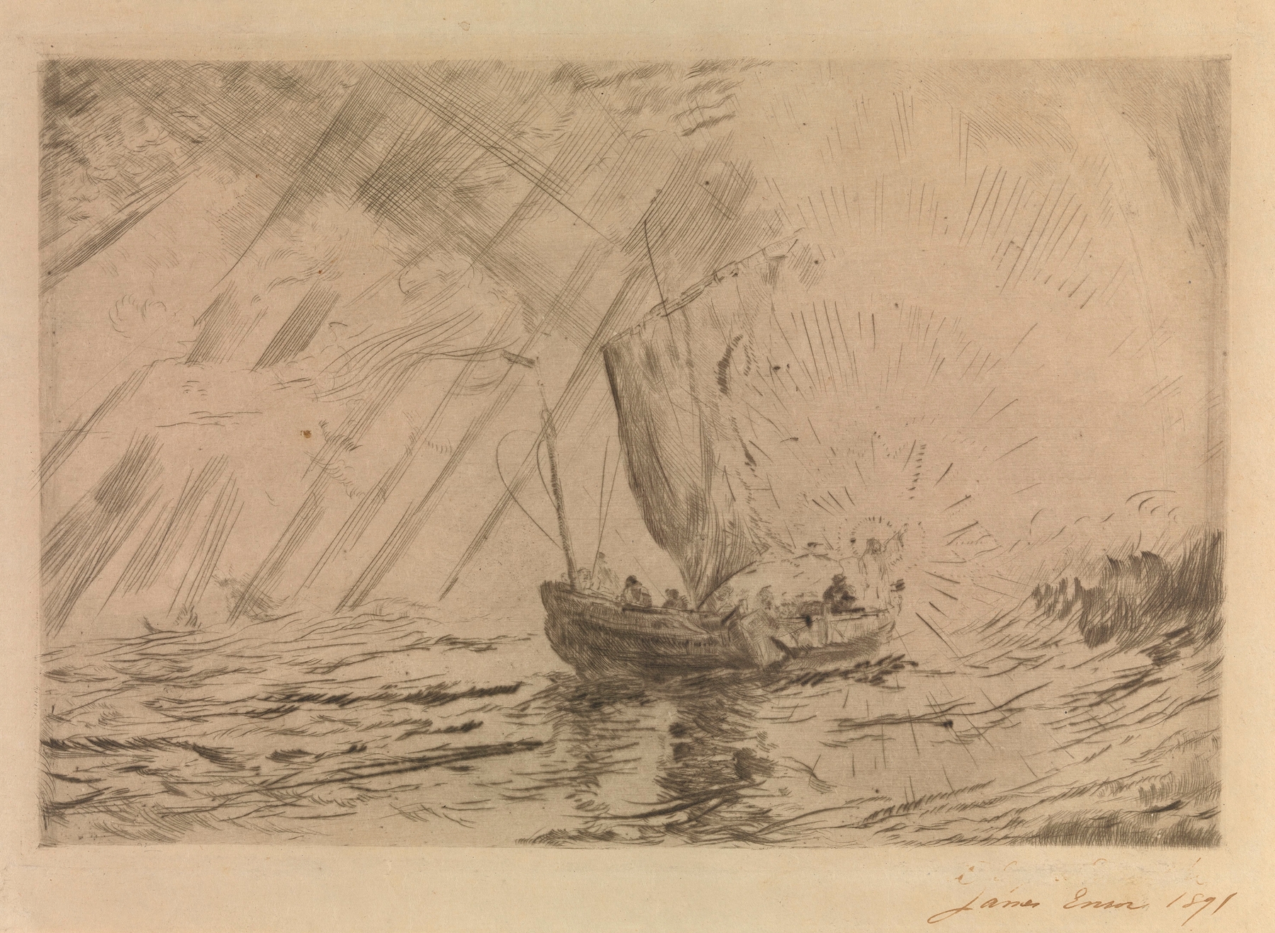 Christ Calming the Storm (1886)