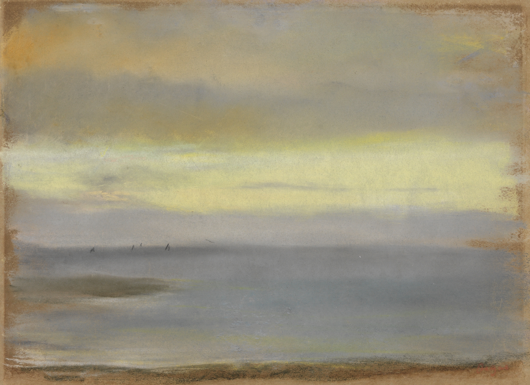 Marine, Soleil Couchant (1869)