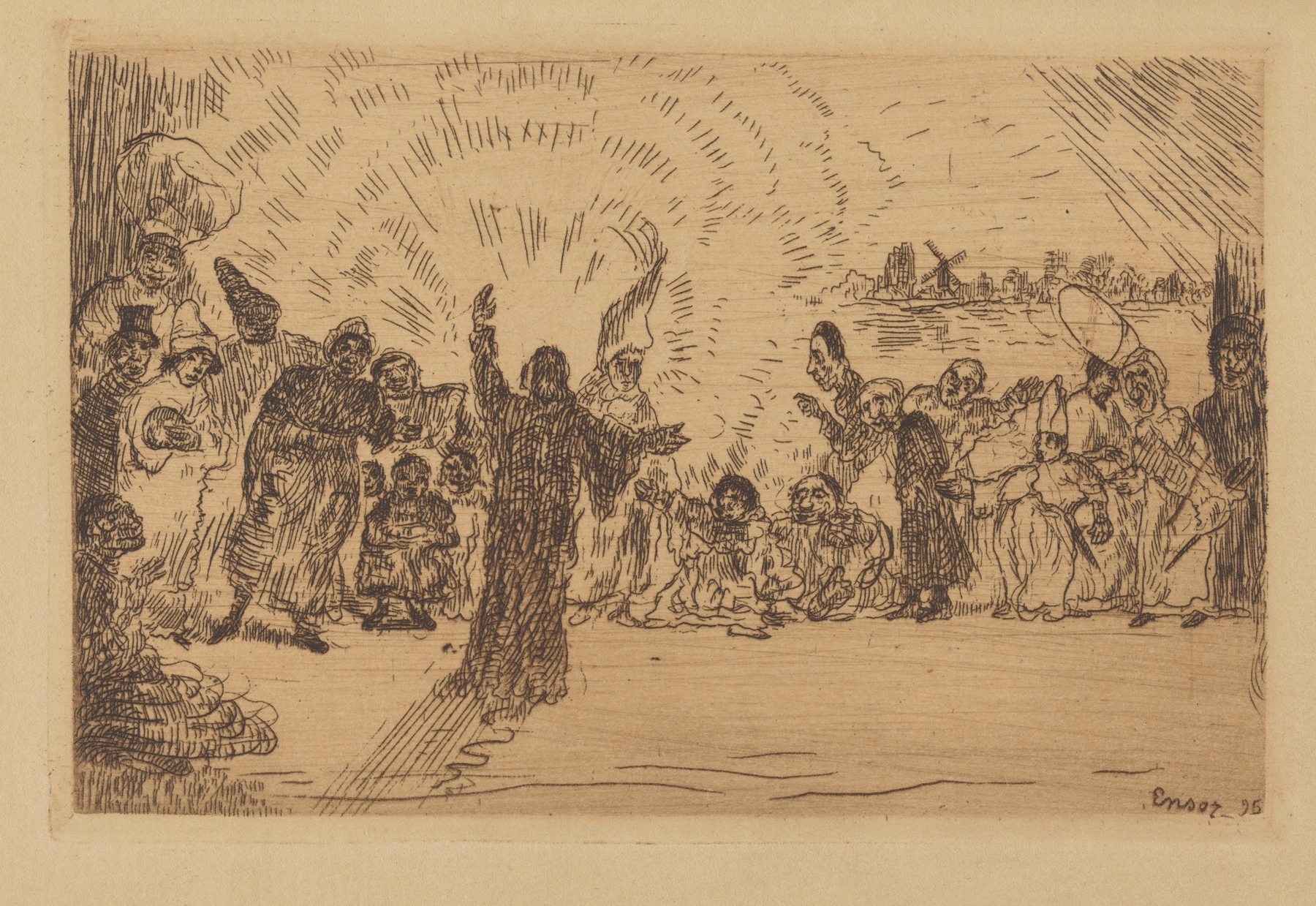 Christus bij de bedelaars (1895)