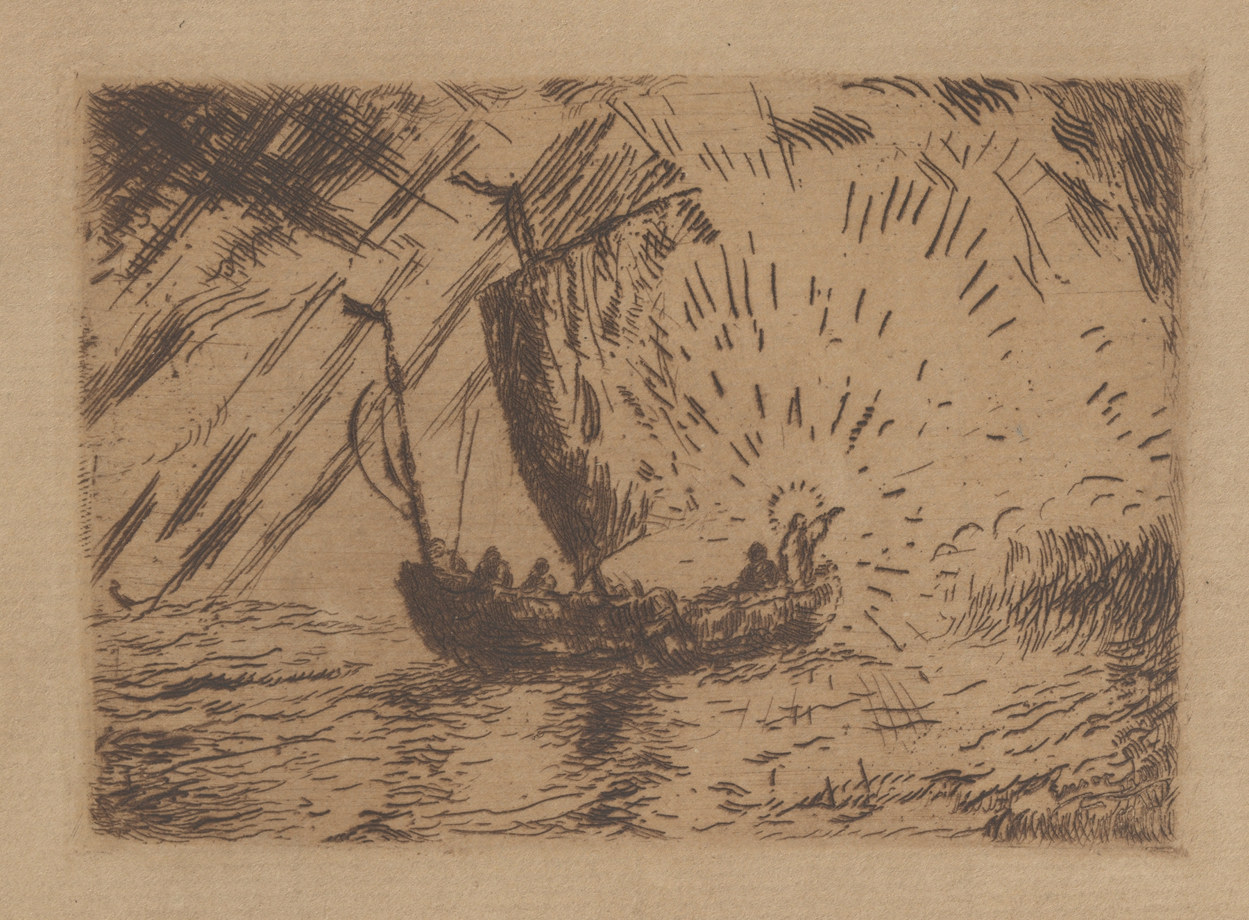 Christus in de schuit (1898)