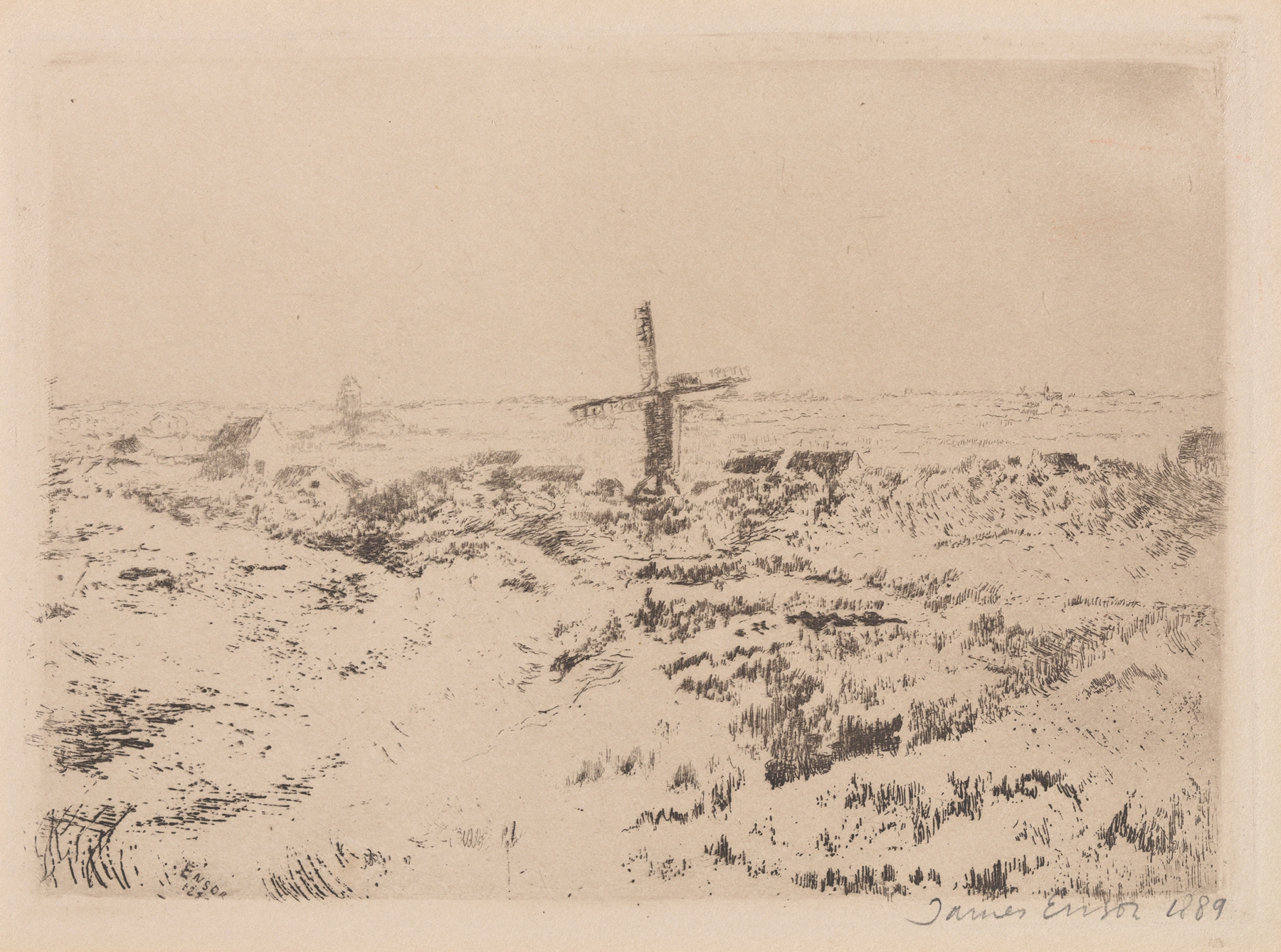 De molen van Mariakerke (1889)