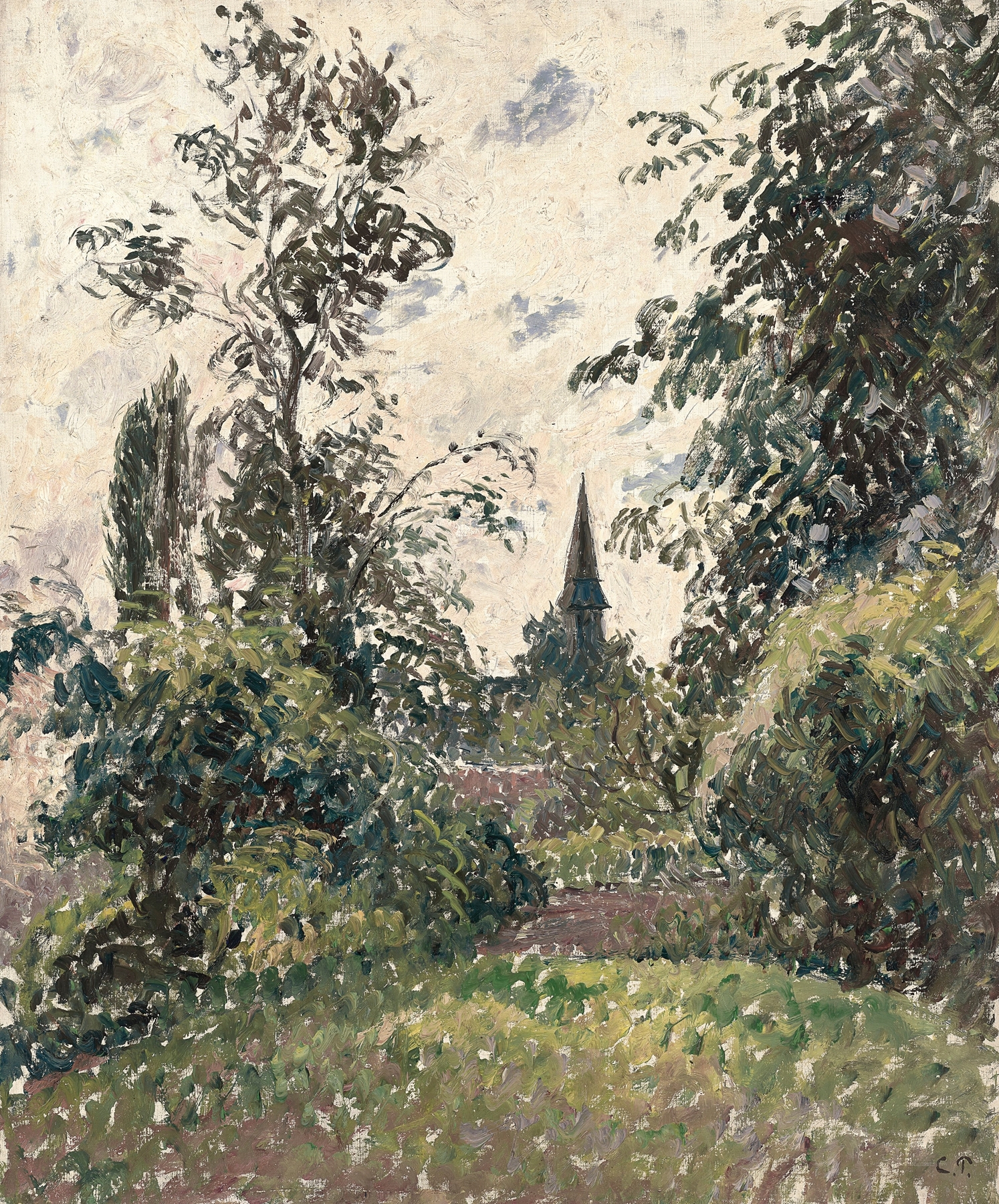 Le Clocher de Bazincourt (1895)