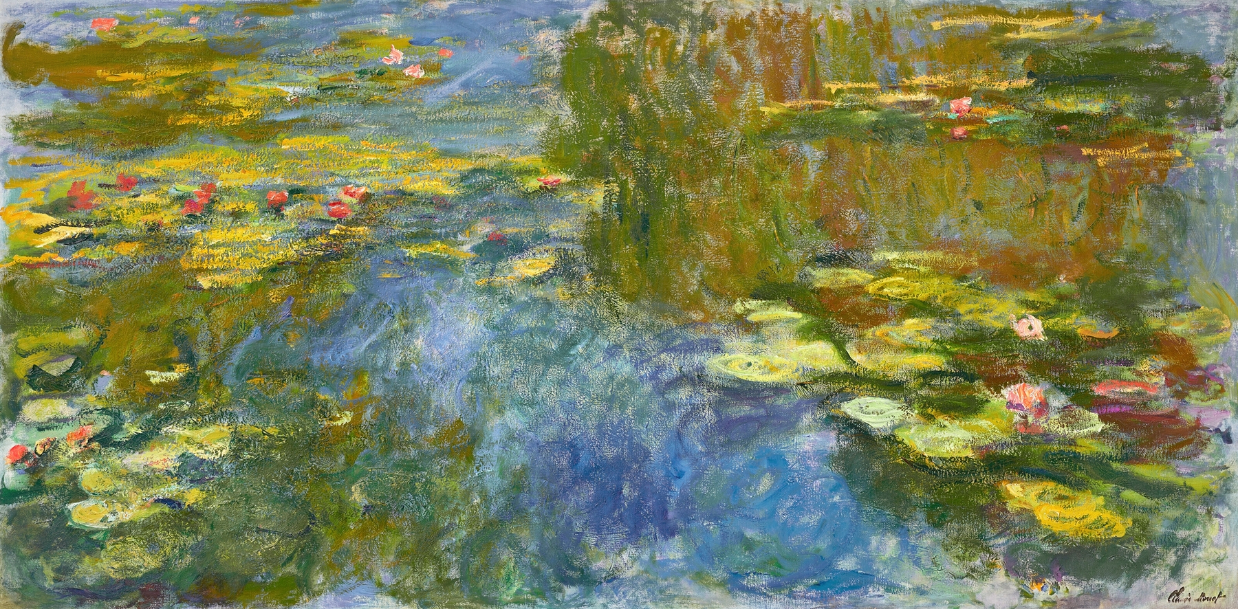 Le bassin aux nymphéas (circa 1917-1919)