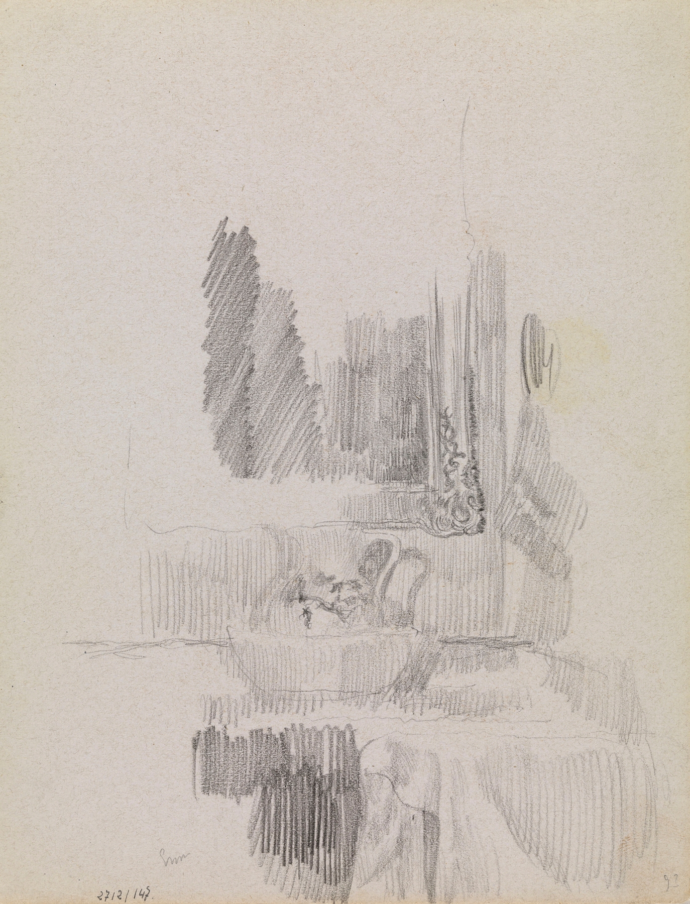 Dressing Table with Washstand and Mirror