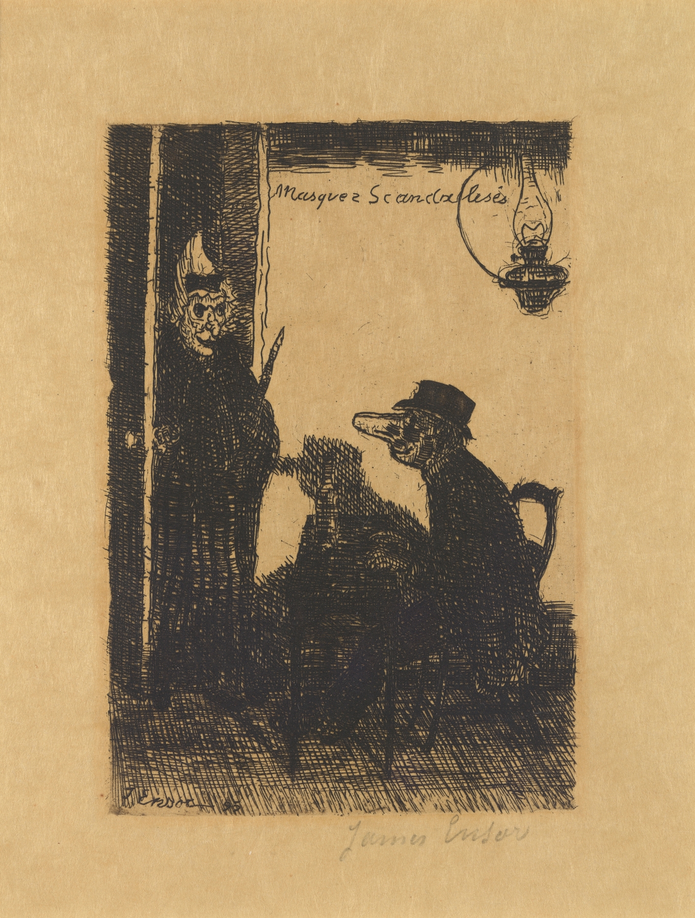 Geërgerde maskers (1895)