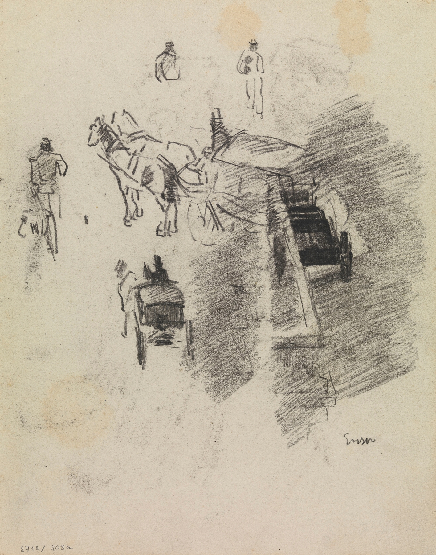Horses and Silhouettes (1880-1883)