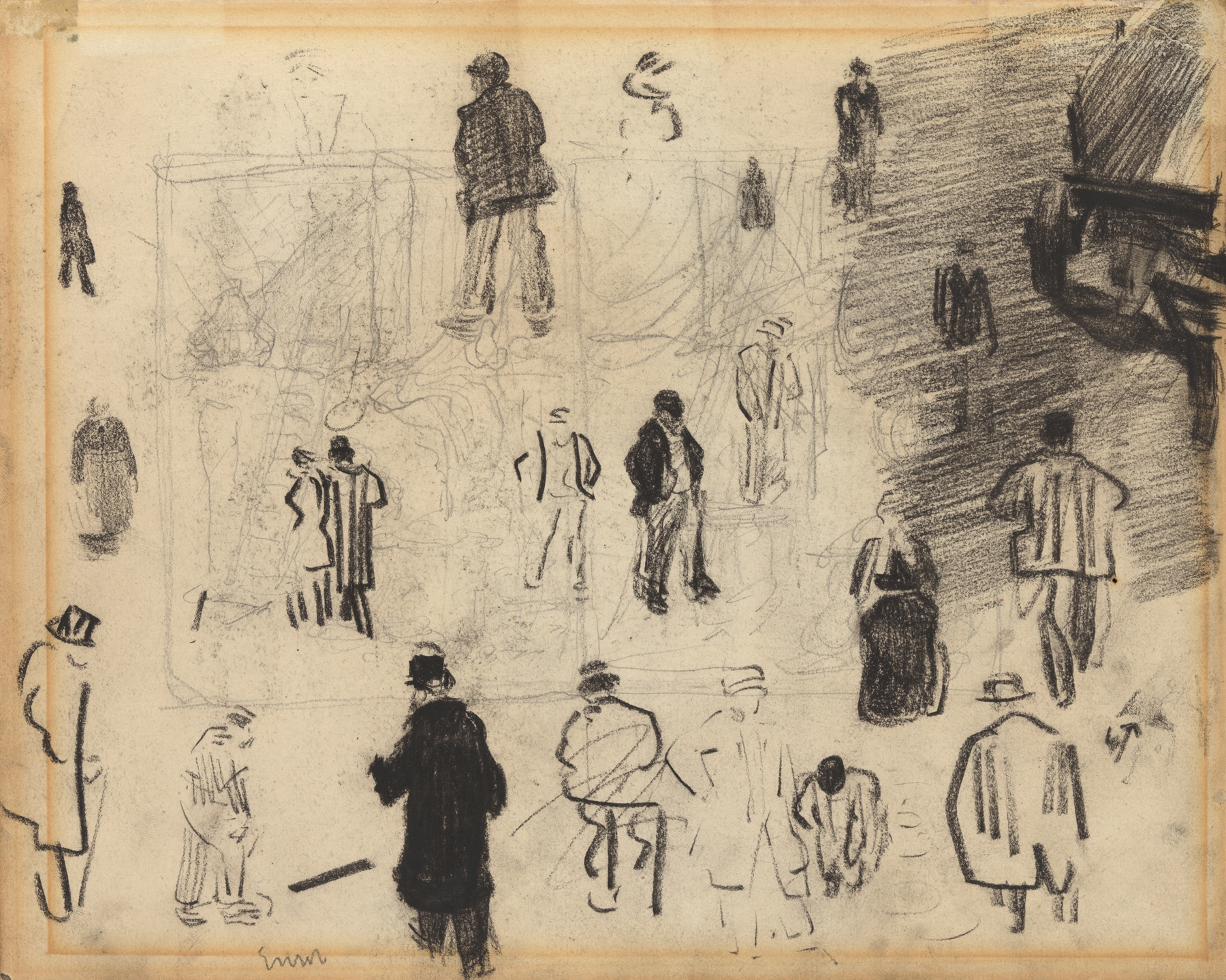 Kruiwagen en figuren (from 1880 until 1885)