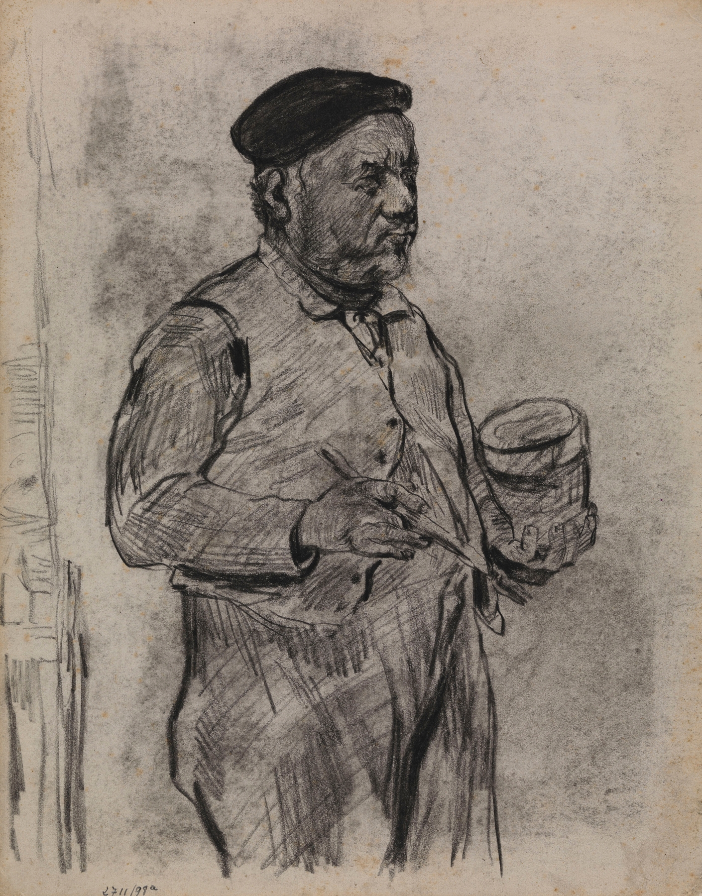 Man with Paintpot (1880-1885)