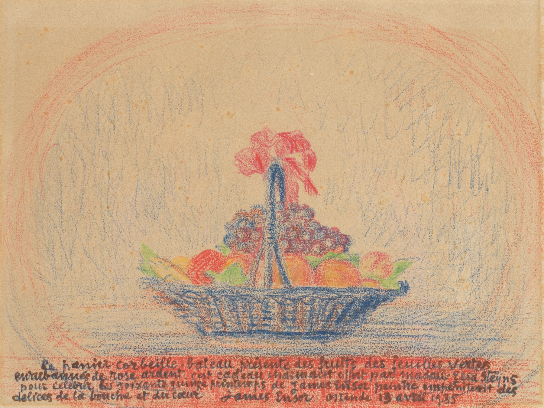 Mand met vruchten (1935)