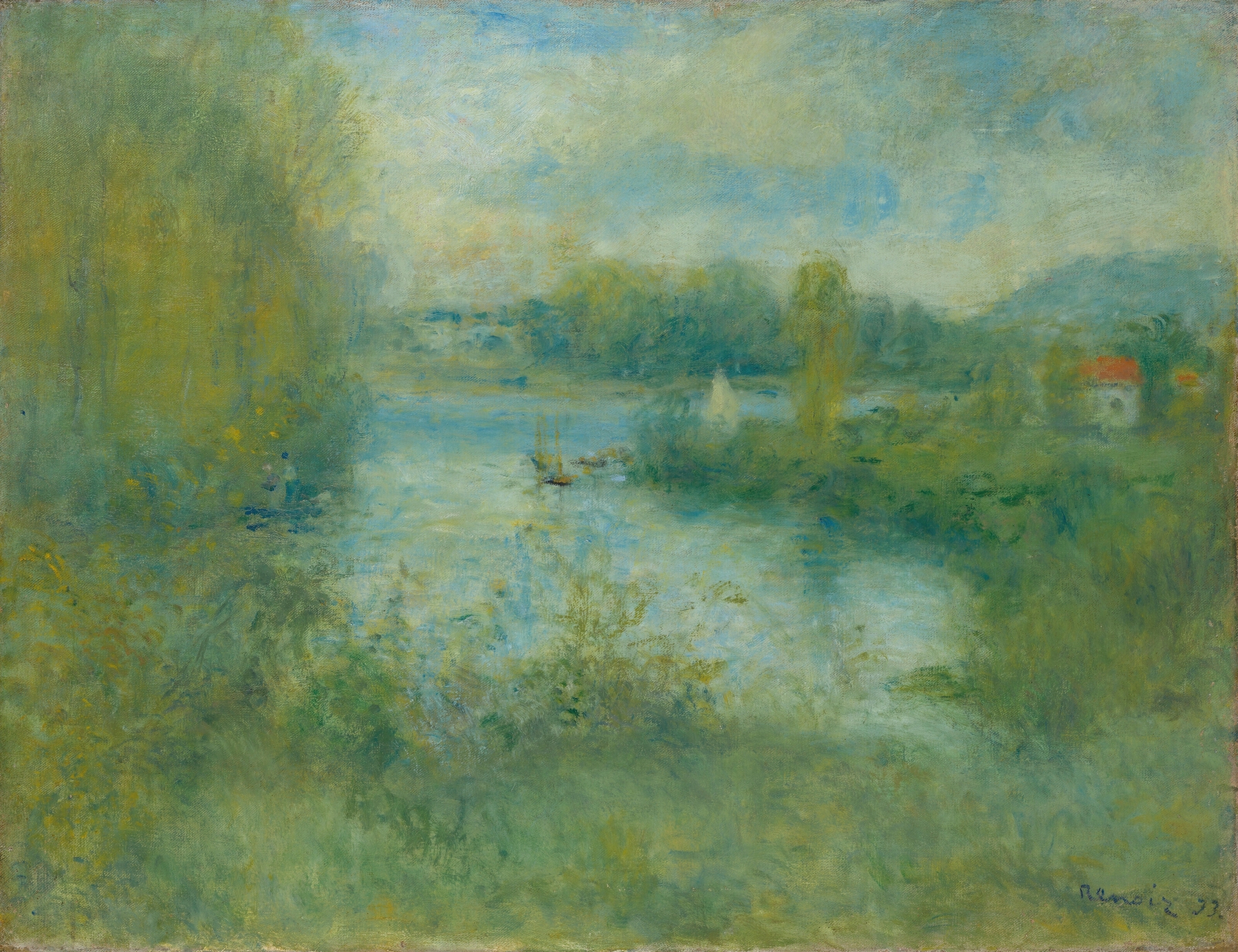 Petit bras de Seine à Argenteuil (1873)