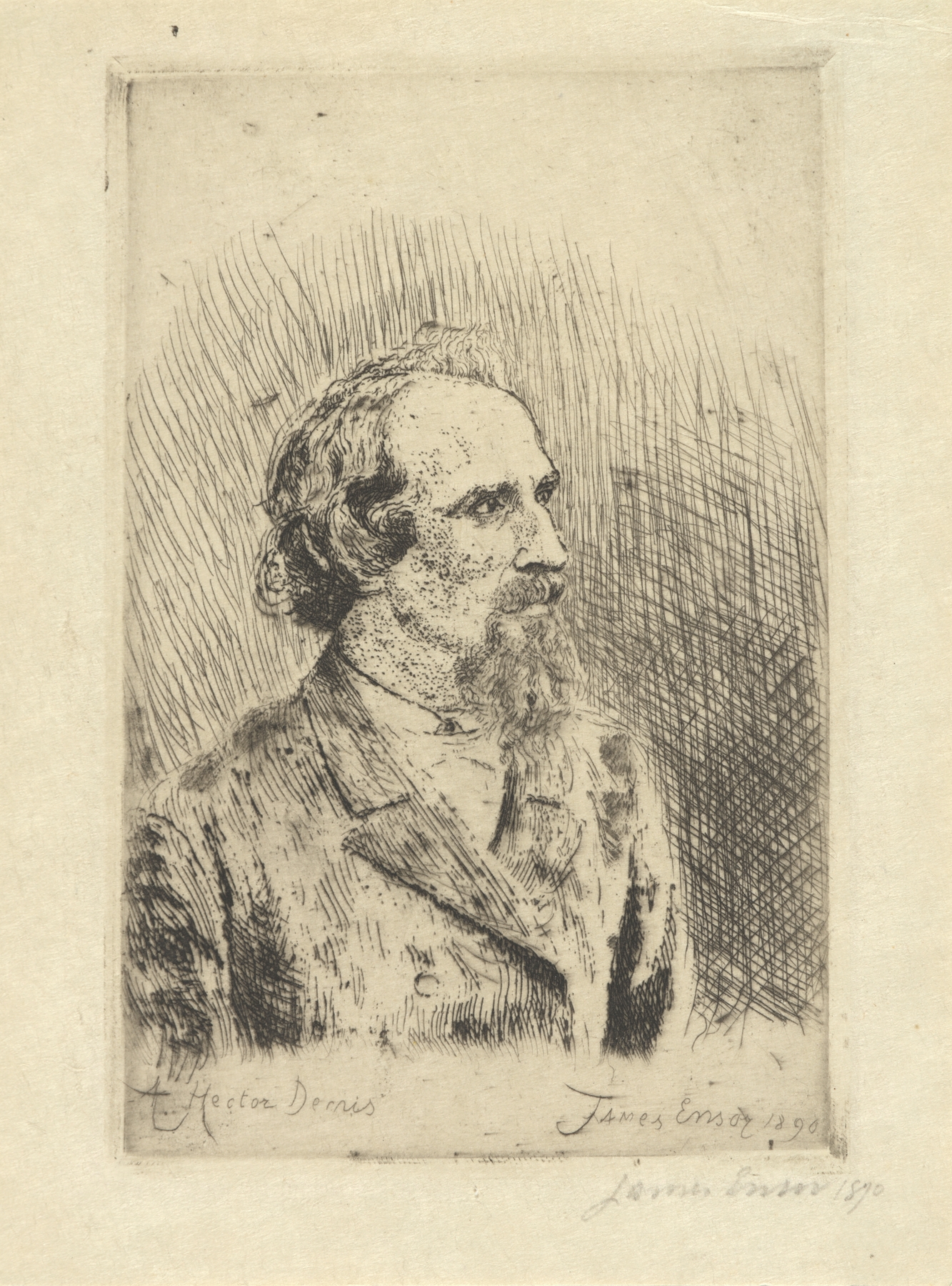 Portret van Hector Denis (1890)