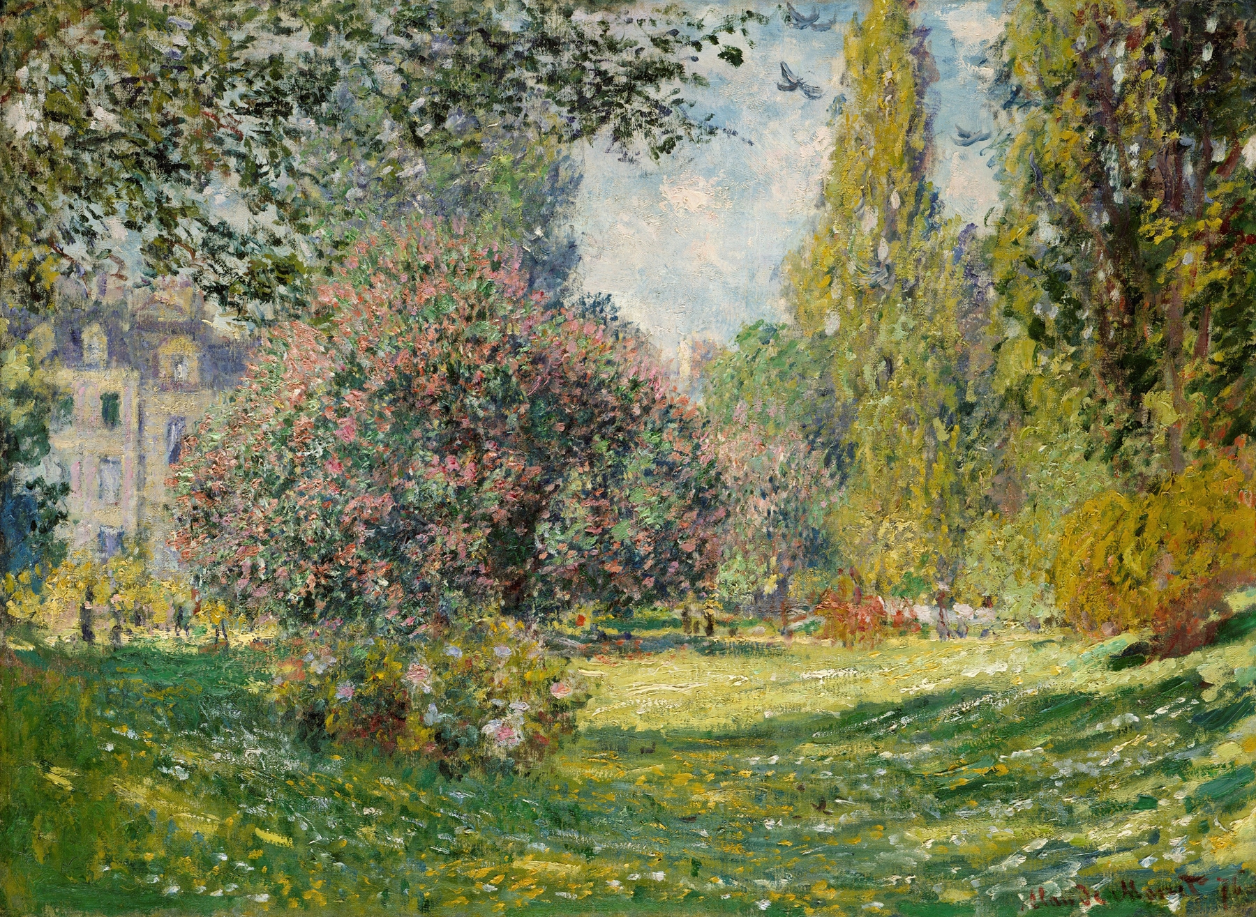 Landscape; The Parc Monceau (1876)