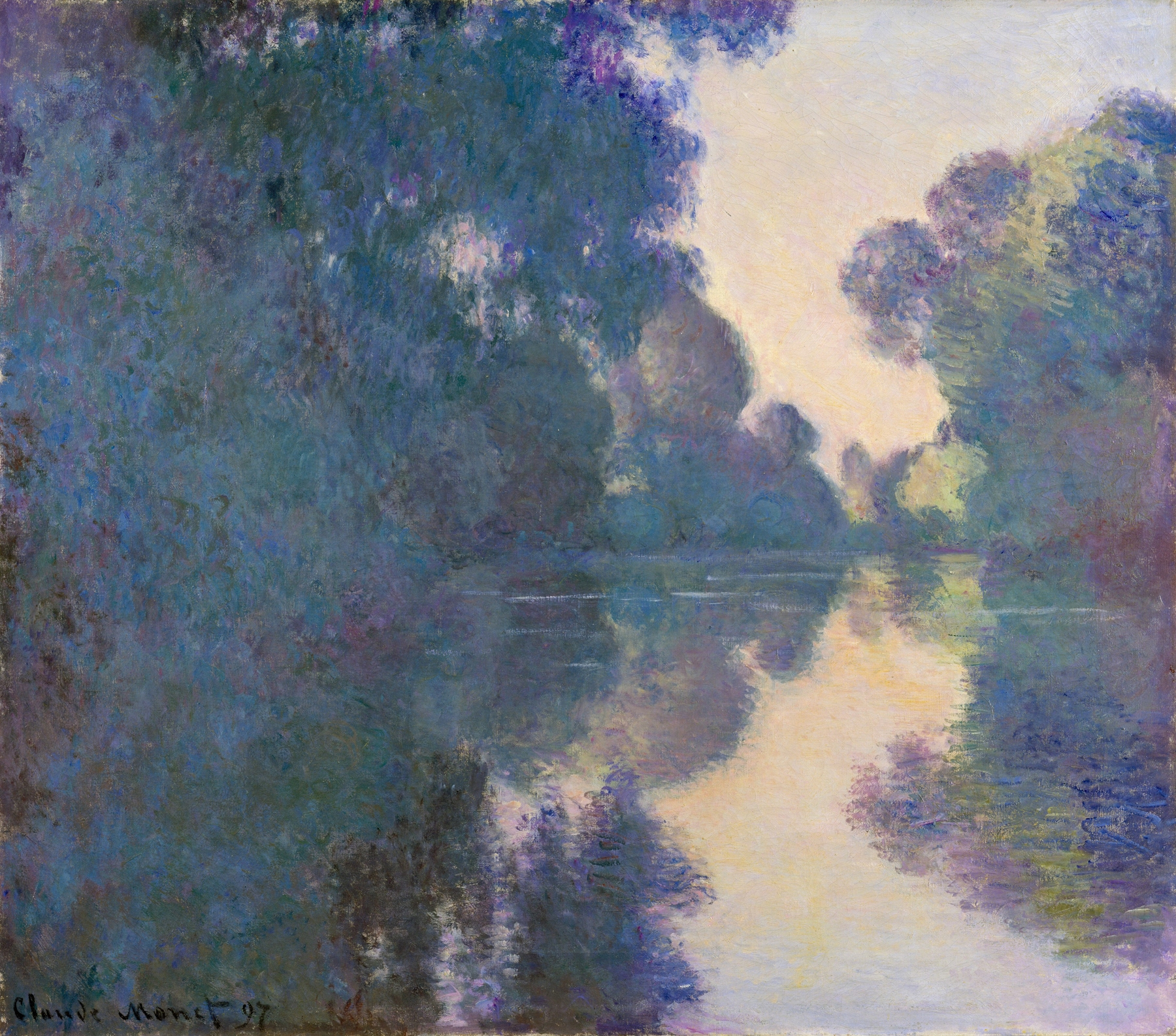 Morning on the Seine near Giverny (1897)