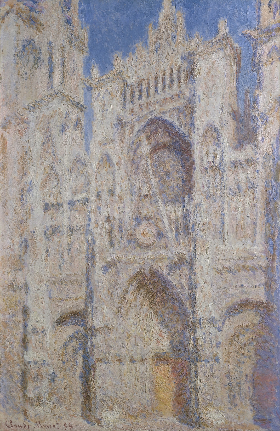 Rouen Cathedral; The Portal (Sunlight) (1894)