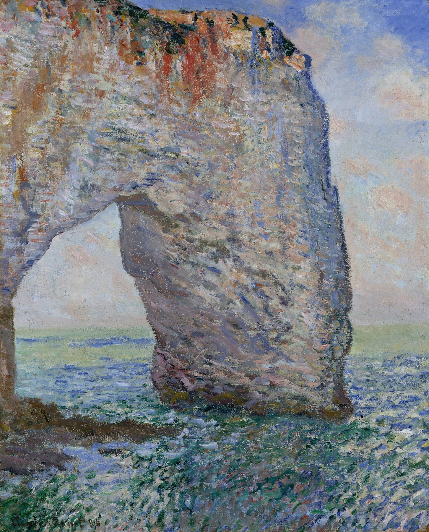 The Manneporte near Étretat (1886)