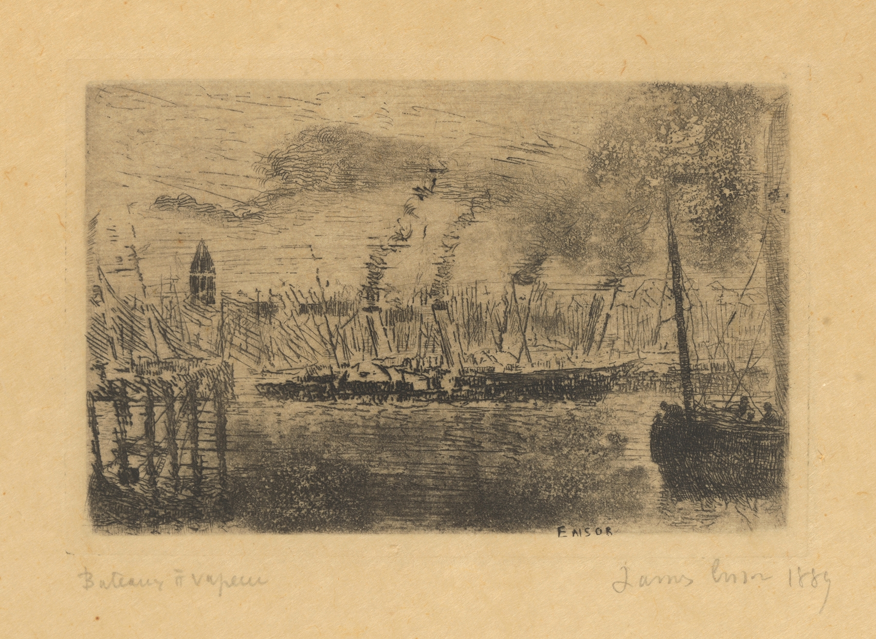 Stoomboten (mailboot Princesse Joséphine) (1888)