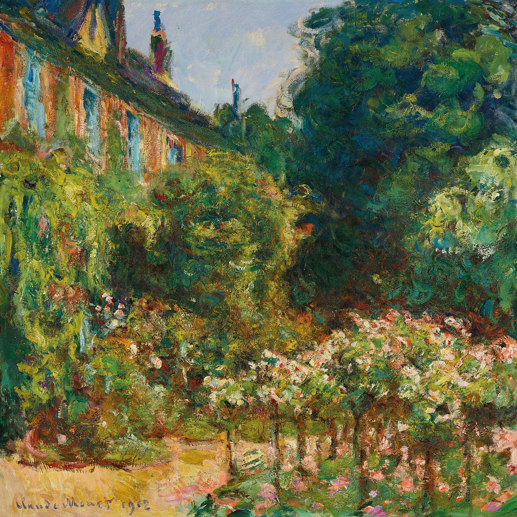 La maison de l’artiste à Giverny (1912)