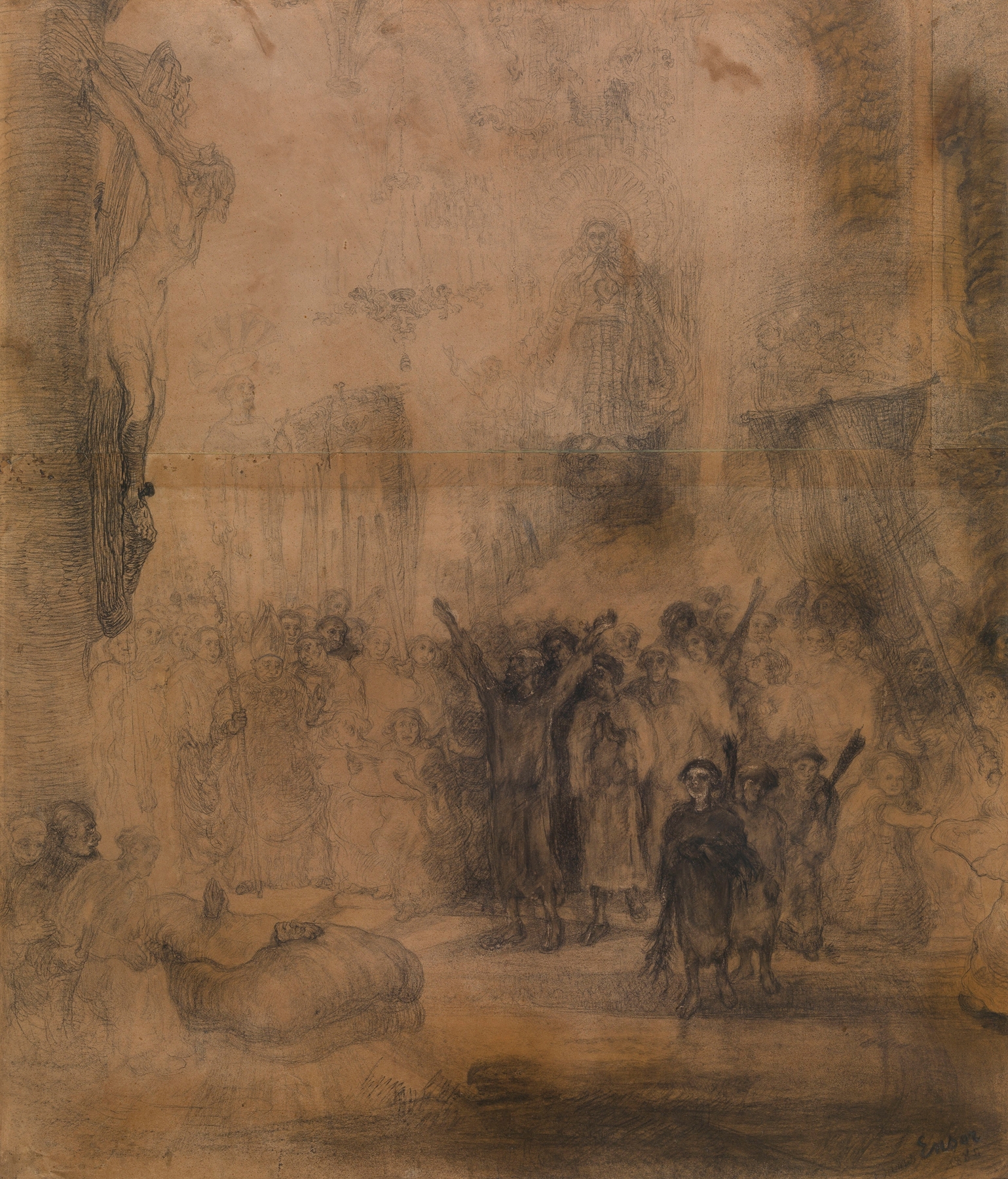 The Mystic Death of a Theologian (1880)