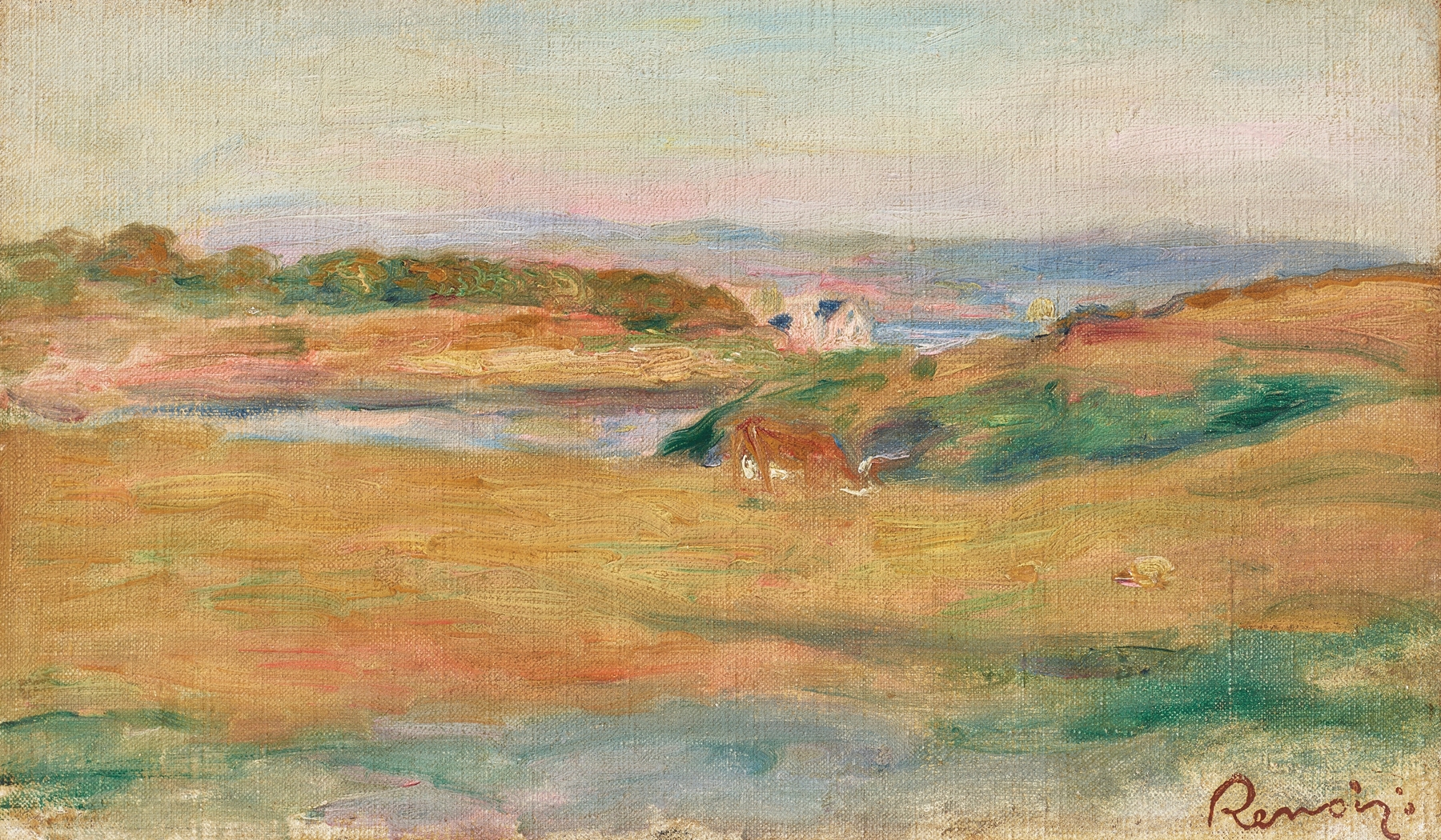 Paysage près de la mer (1895)