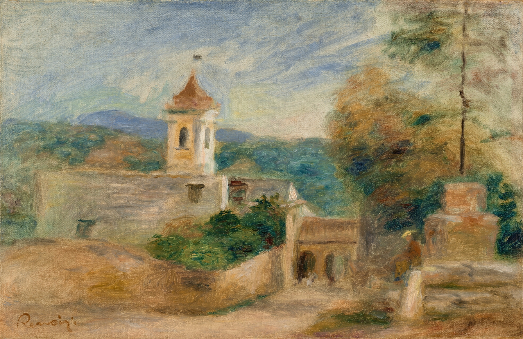 La chapelle à Cagnes (1899)