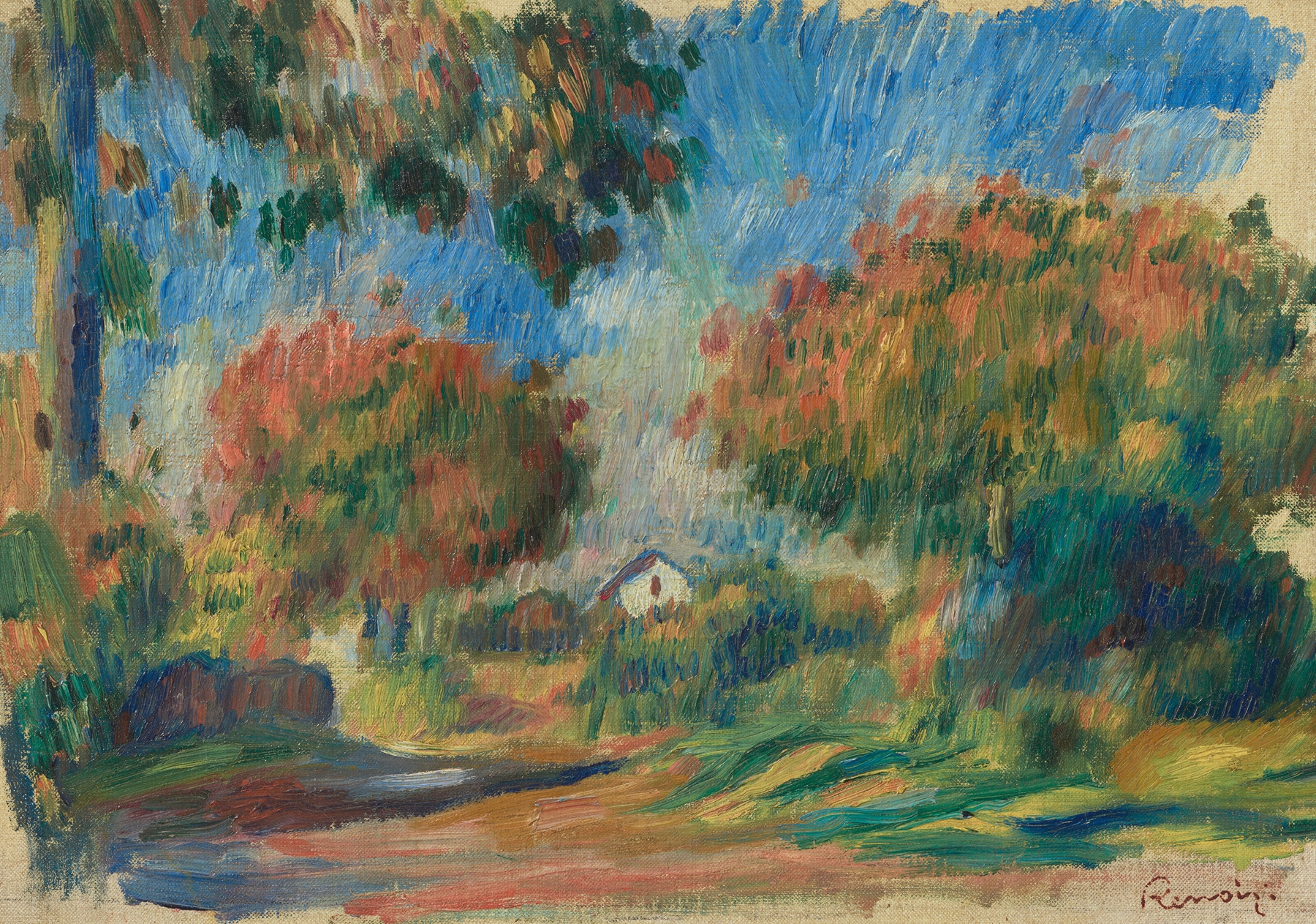 Maison dans un paysage (1892)