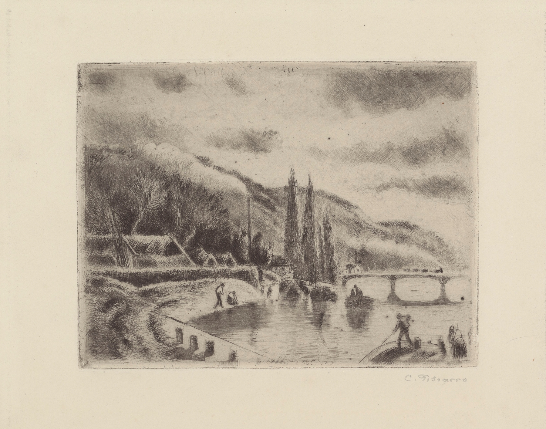 Côte Ste-Catherine, Rouen (1884)