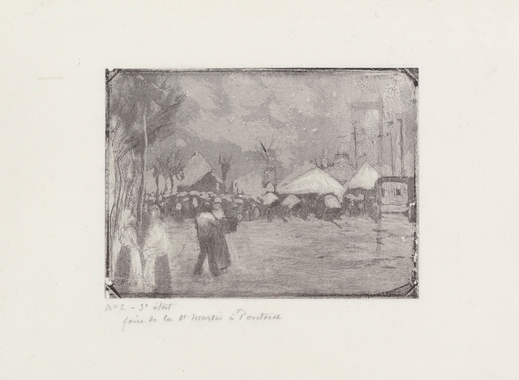 Foire de la Saint-Martin à Pontoise (1879)