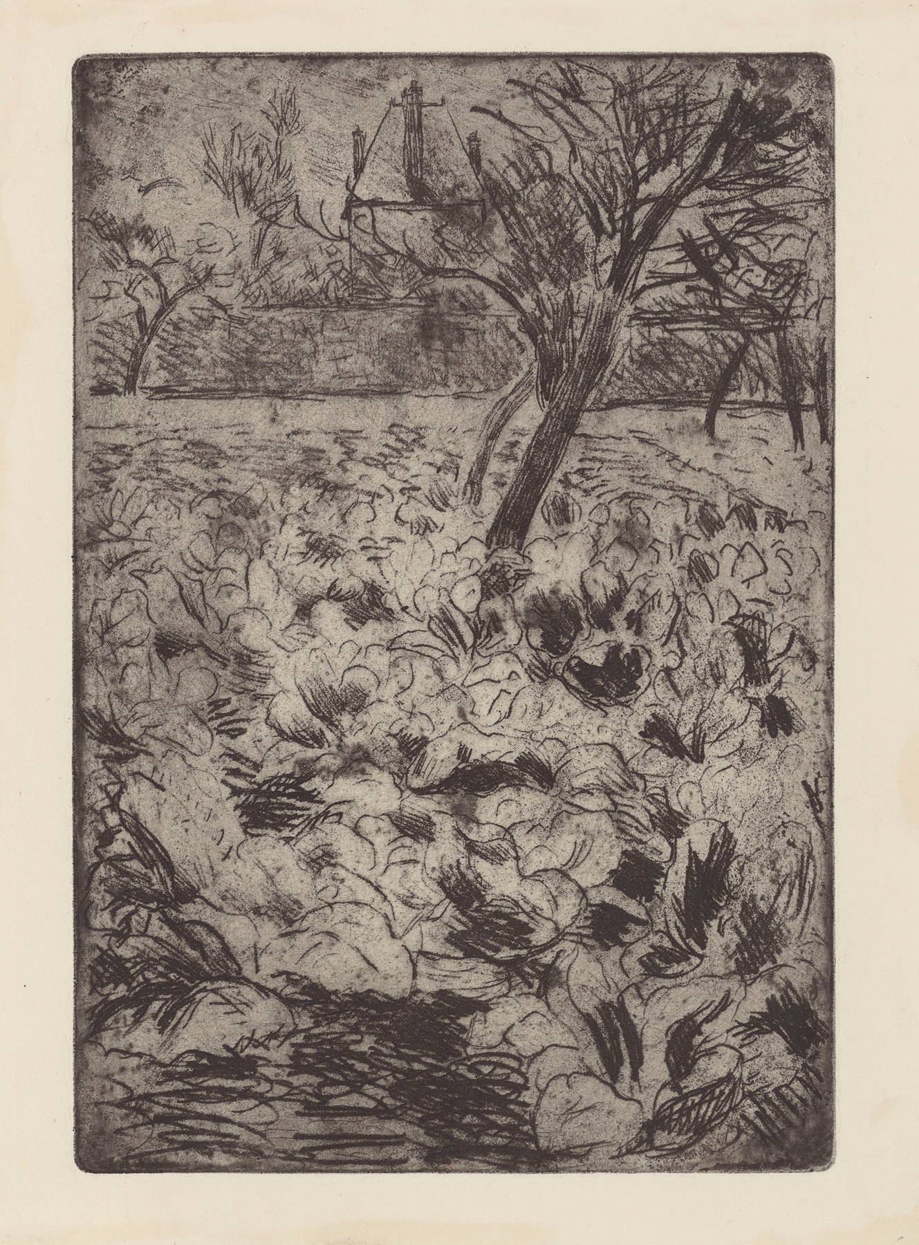 Le champ de choux (1880)