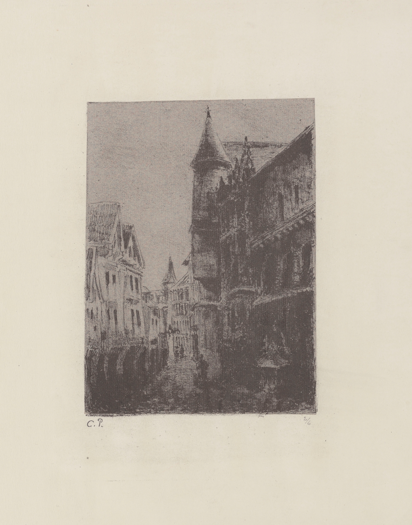 Rue Saint-Romain, à Rouen