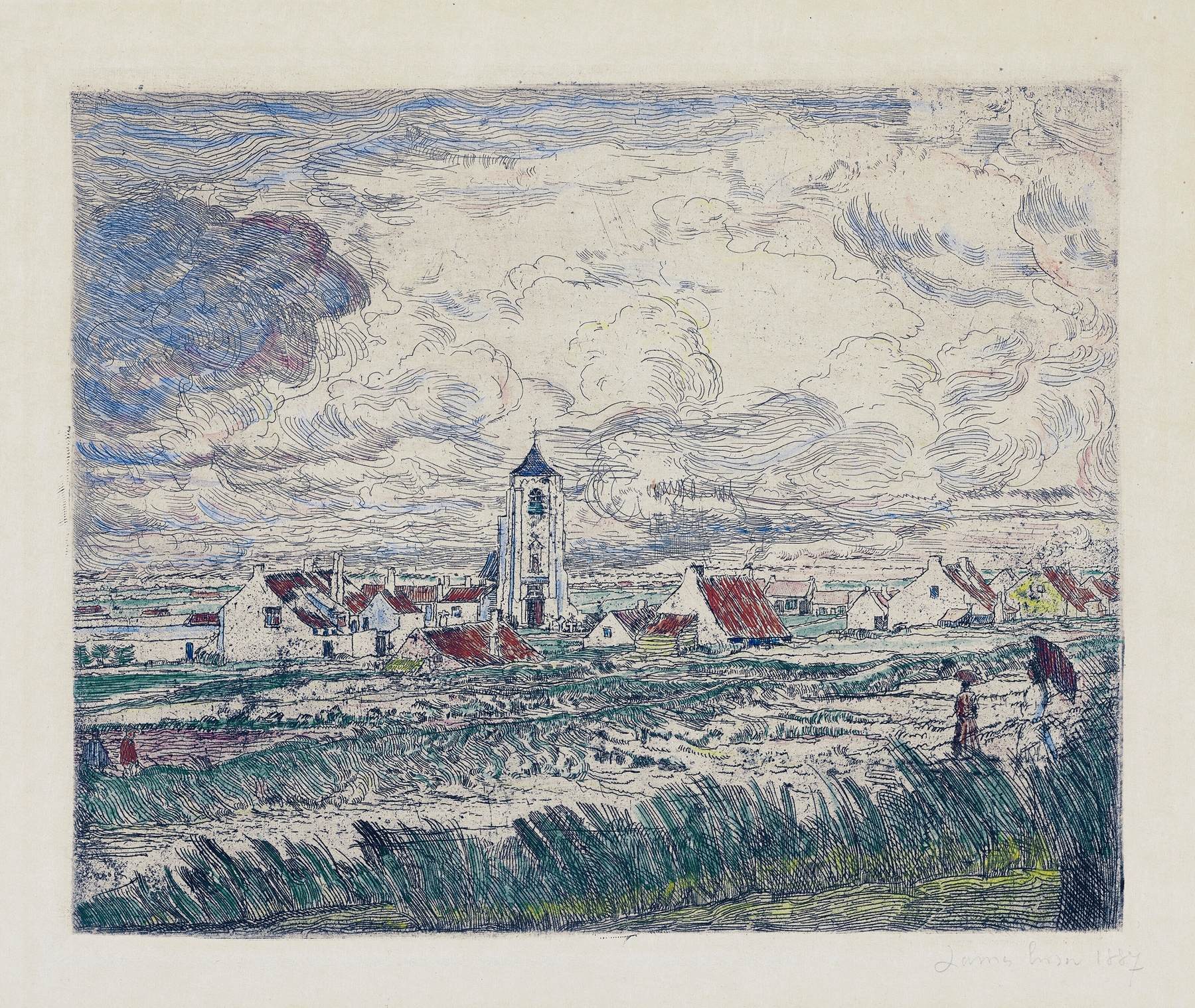 Grande vue de Mariakerke (1887)