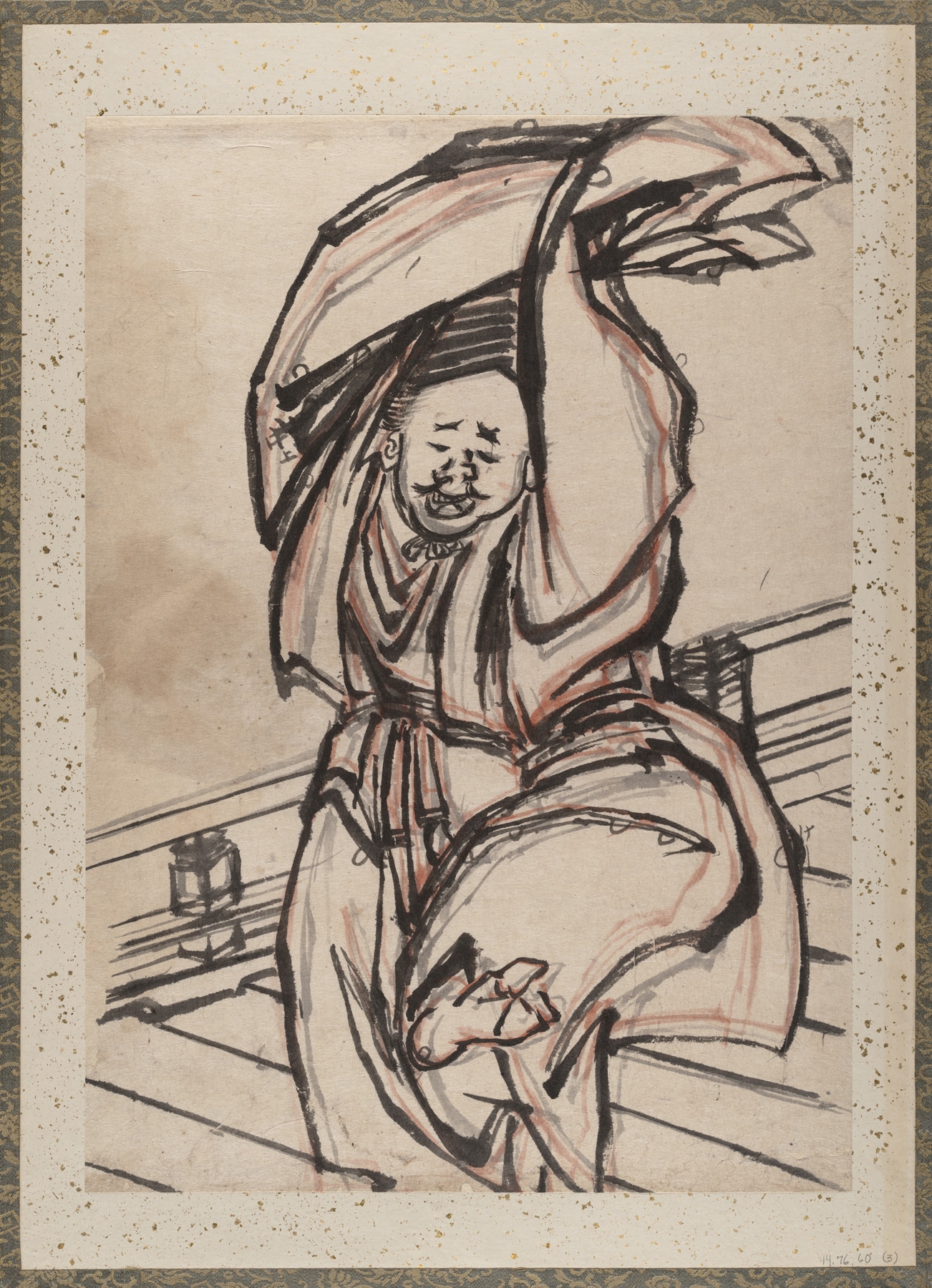 Album of Sketches by Katsushika Hokusai and His Disciples Pl.03 (19th century)