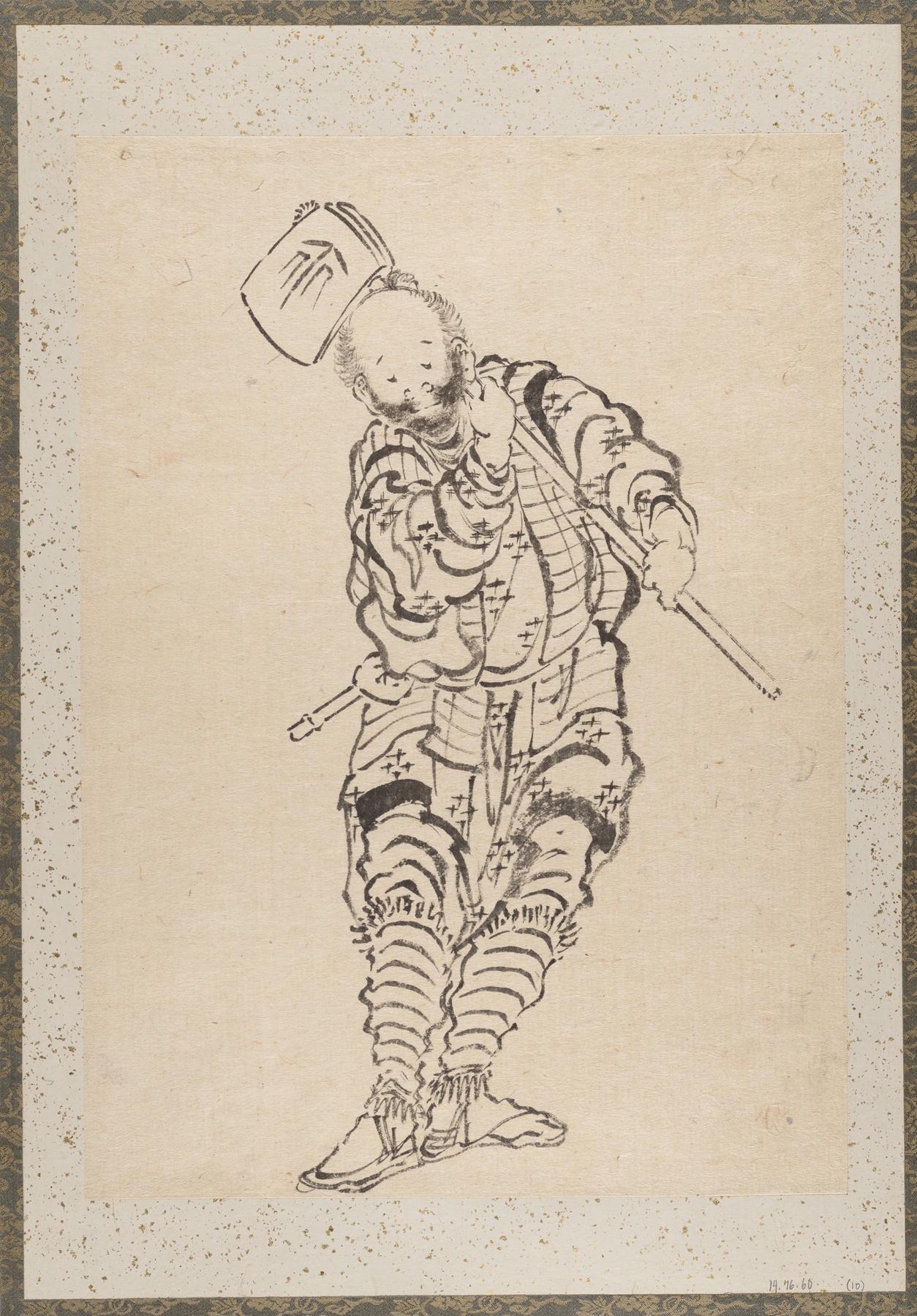 Album of Sketches by Katsushika Hokusai and His Disciples Pl.10 (19th century)