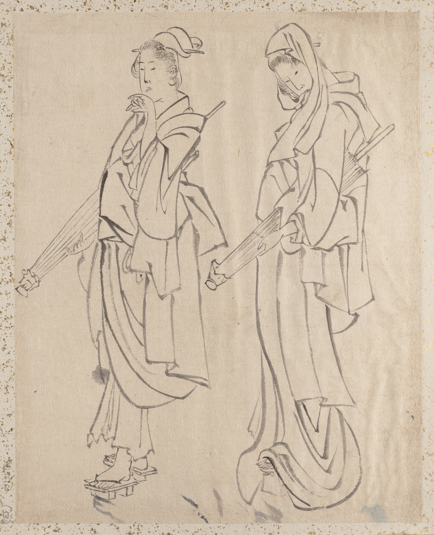 Album of Sketches by Katsushika Hokusai and His Disciples Pl.53 (19th century)