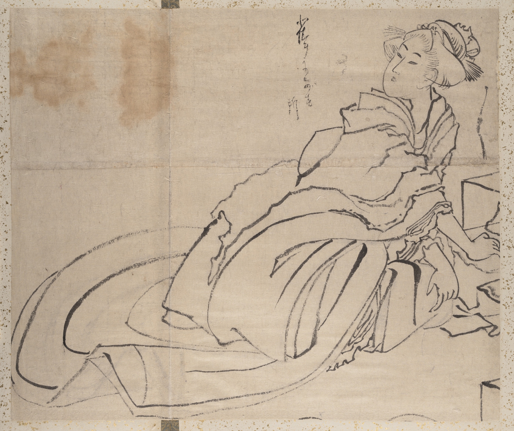 Album of Sketches by Katsushika Hokusai and His Disciples Pl.56 (19th century)
