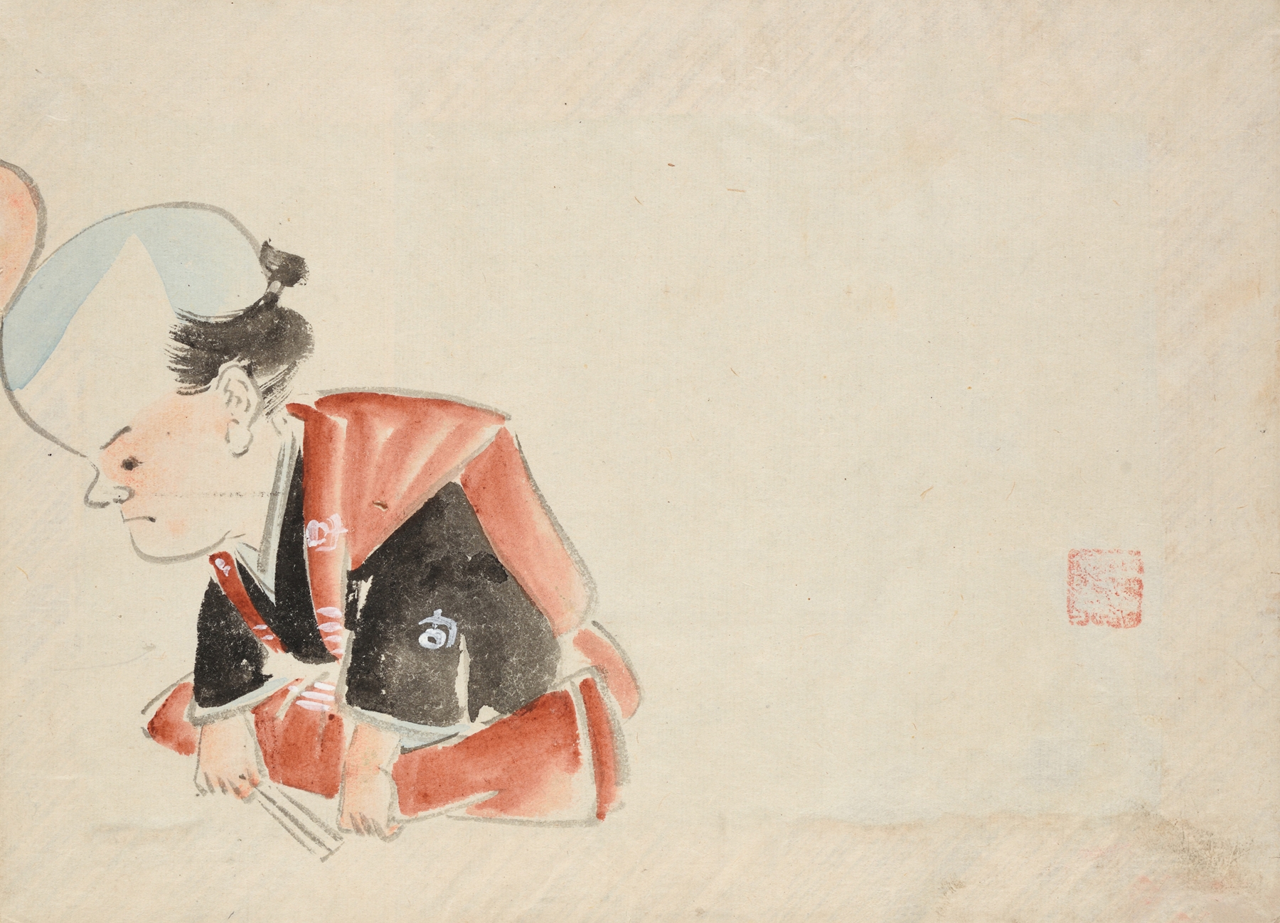 Album of Ichiryusai Hiroshige’s Sketches Pl.01 (ca. 1850)