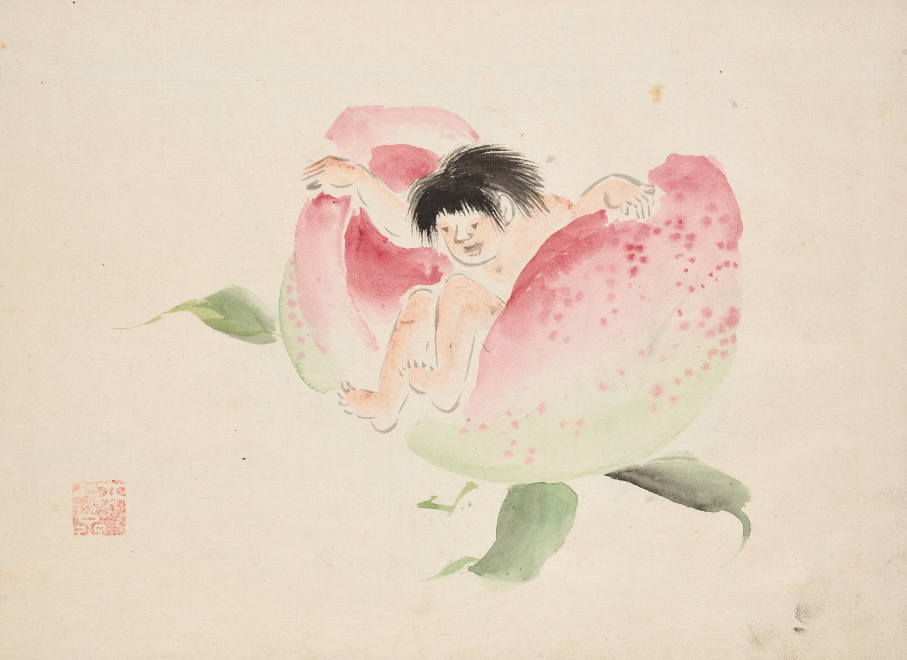 Album of Ichiryusai Hiroshige’s Sketches Pl.07 (ca. 1850)