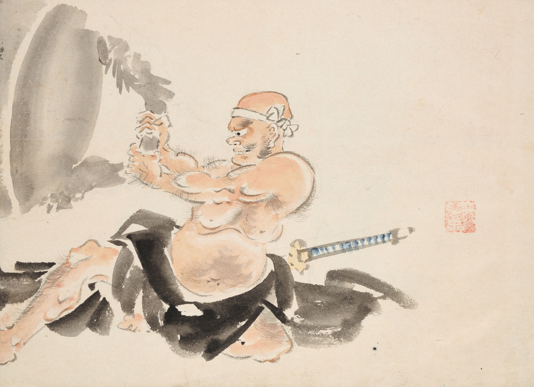 Album of Ichiryusai Hiroshige’s Sketches Pl.09 (ca. 1850)