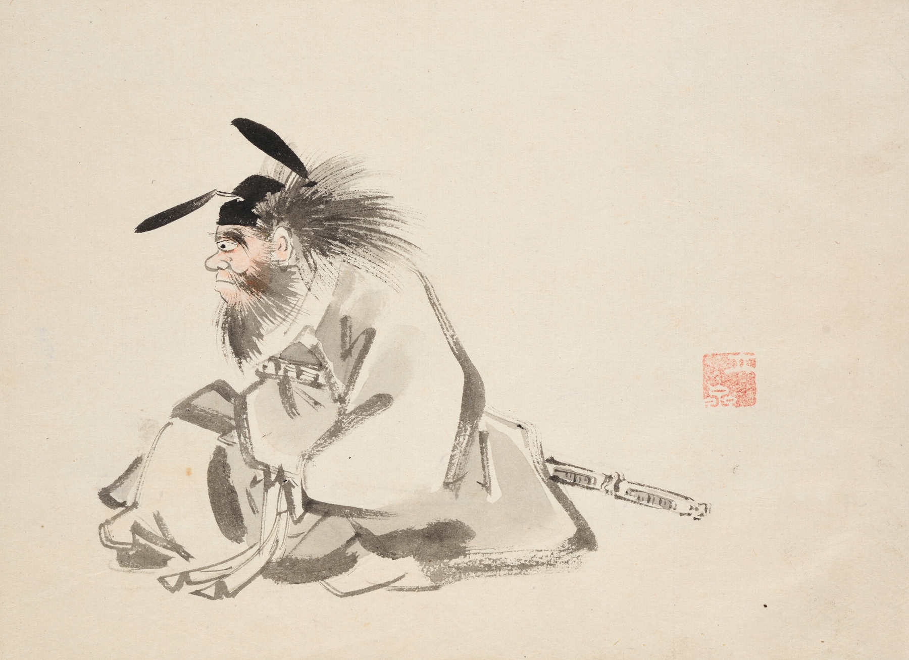 Album of Ichiryusai Hiroshige’s Sketches Pl.13 (ca. 1850)