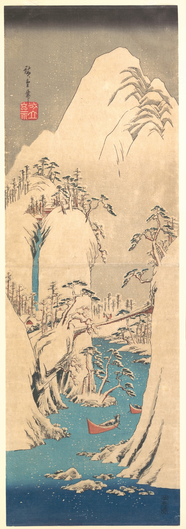 Snowy Gorge (19th century)