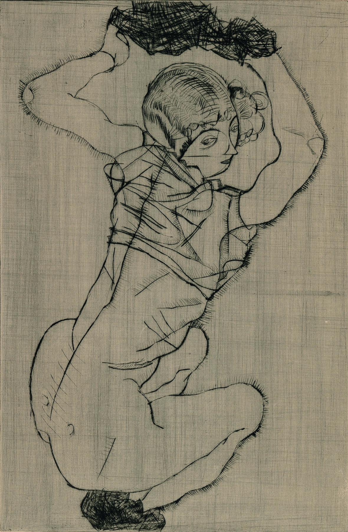 Kauernde (1914)